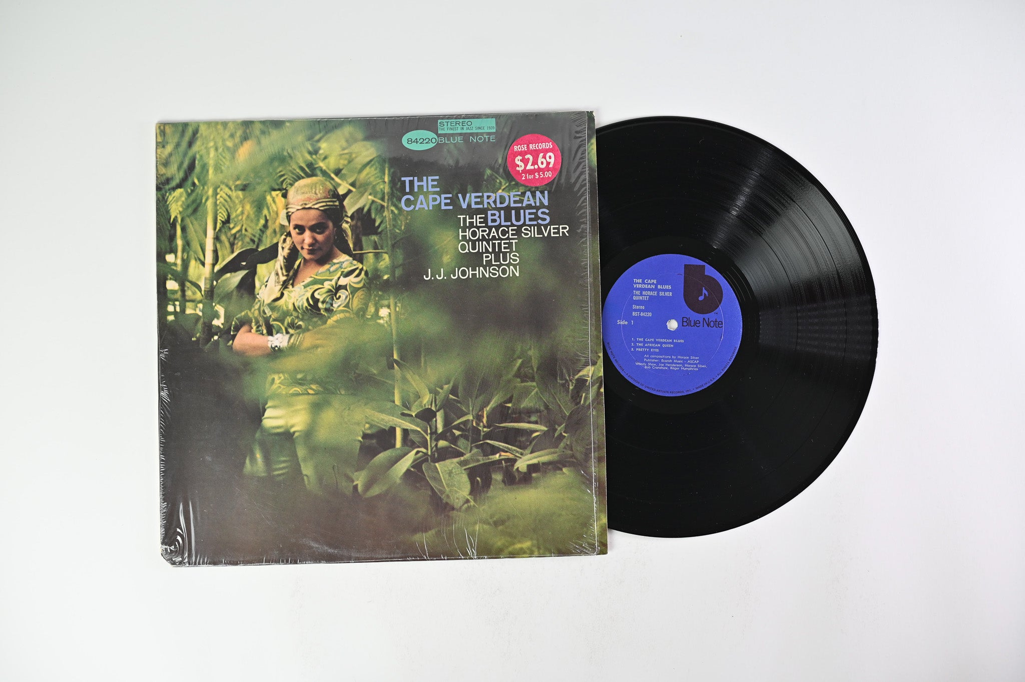 The Horace Silver Quintet - The Cape Verdean Blues on Blue Note – BST 84220 Stereo 1970s Reissue
