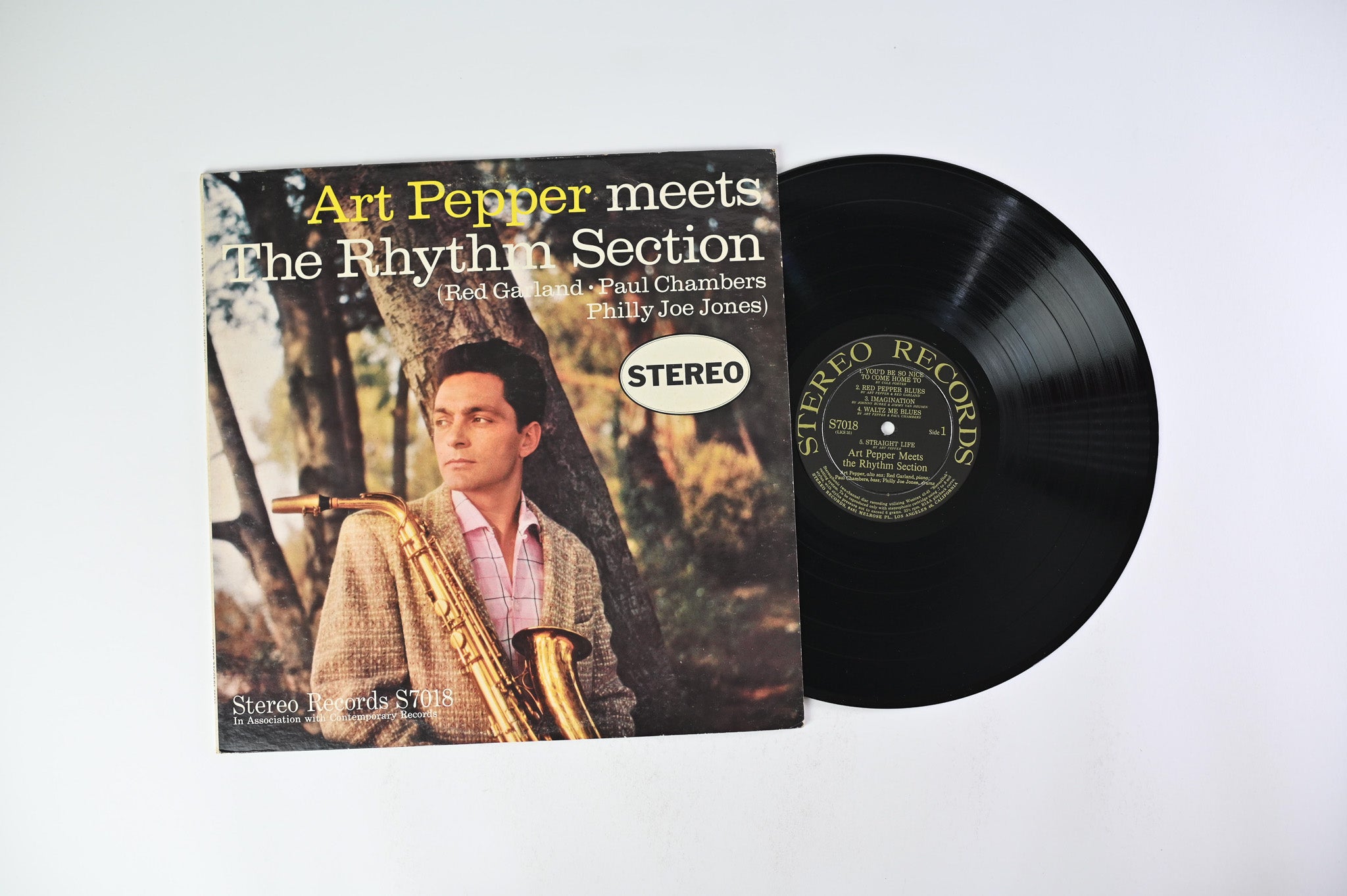 Art Pepper - Art Pepper Meets The Rhythm Section on Contemporary Records S 7018 DG 1958 Stereo Pressing