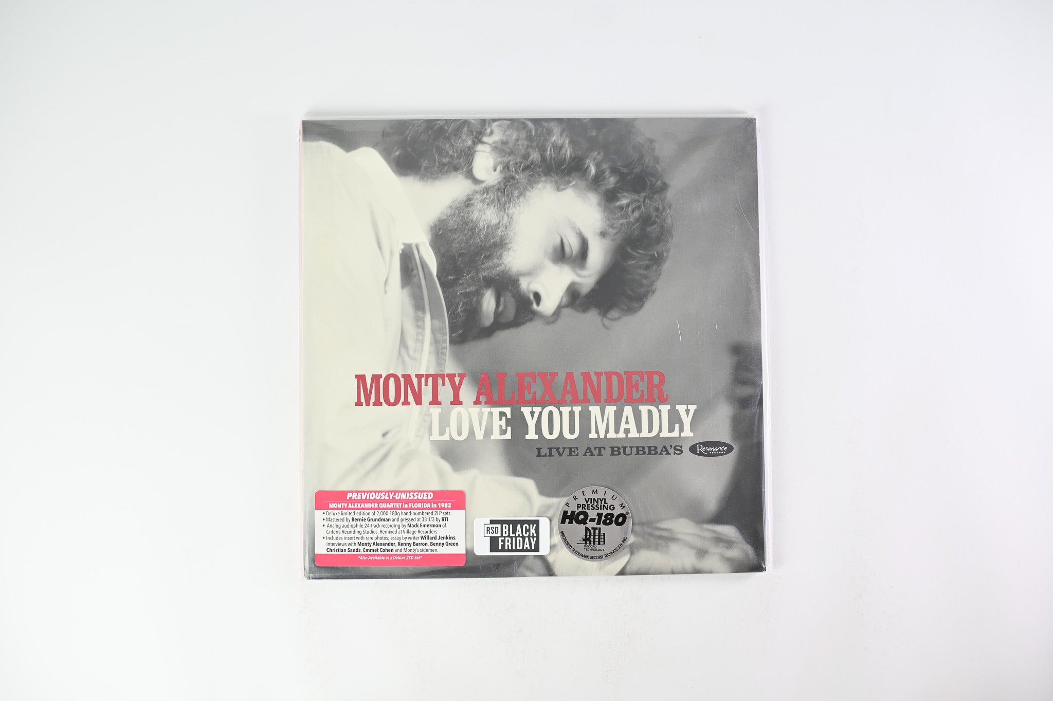 Monty Alexander - Love You Madly: Live At Bubba's on Resonance Records