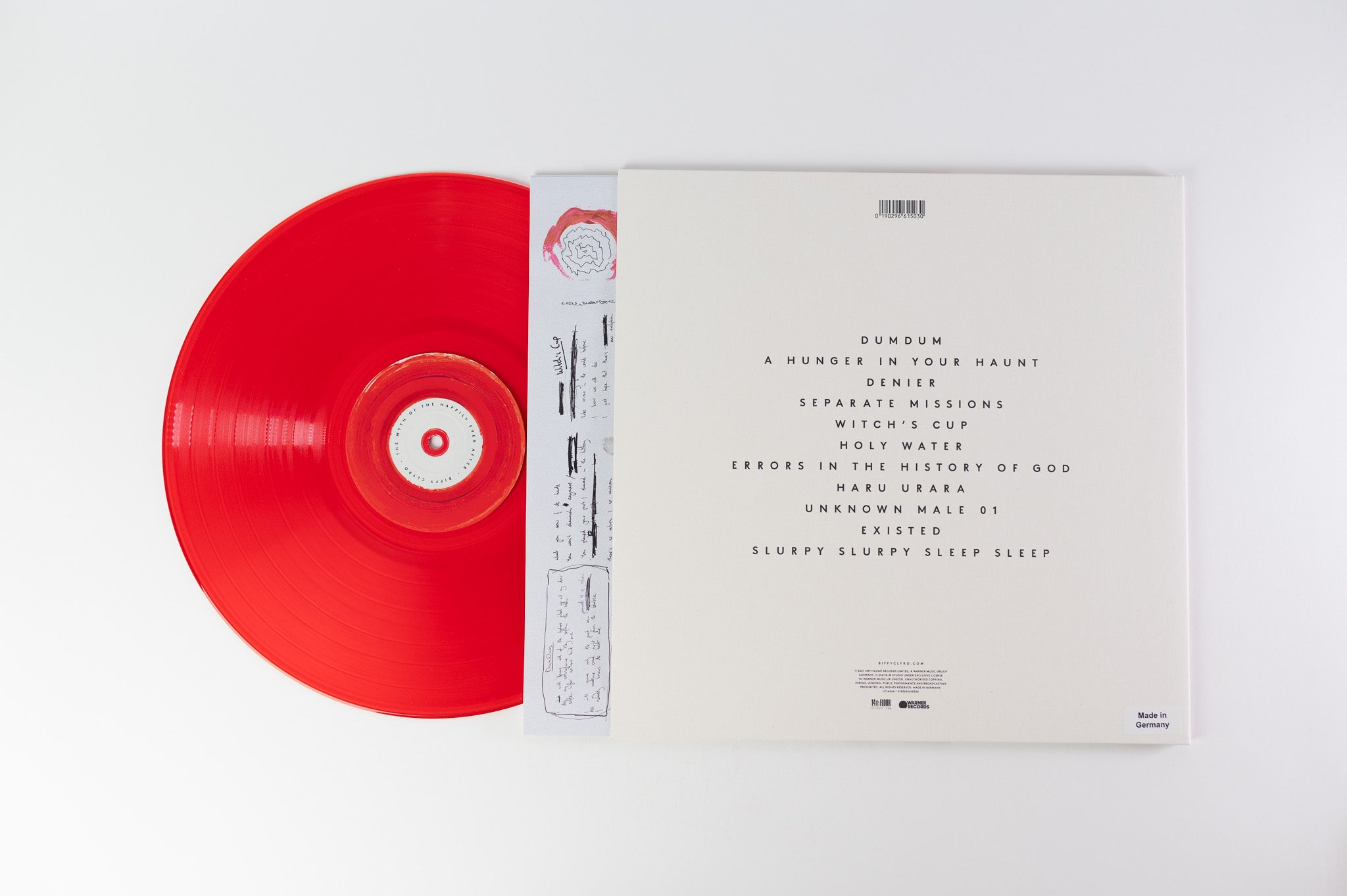 Biffy Clyro - The Myth Of The Happily Ever After on 14th Floor/Warner Records Red Vinyl