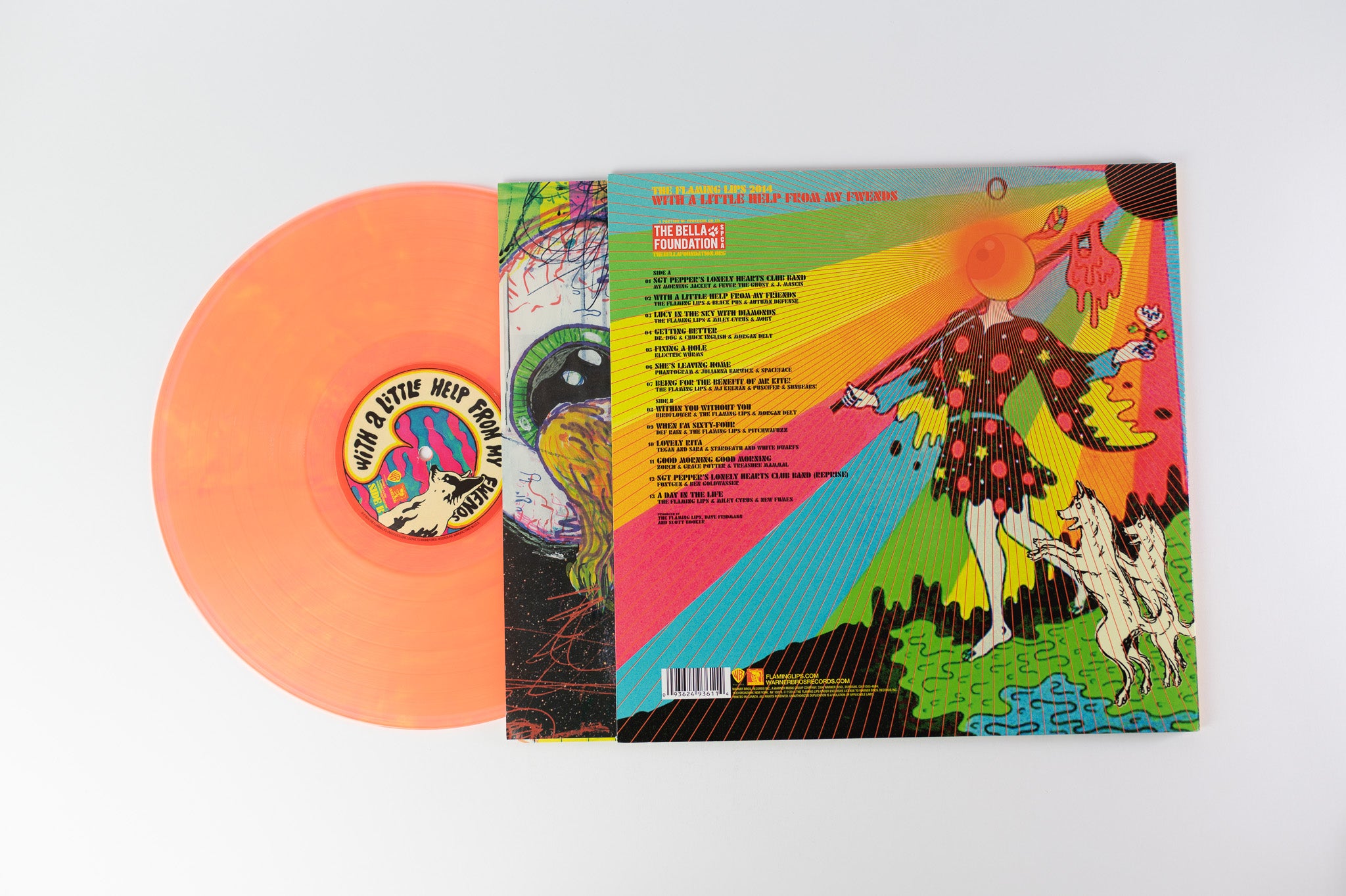 The Flaming Lips - With A Little Help From My Fwends on Warner Bros. R