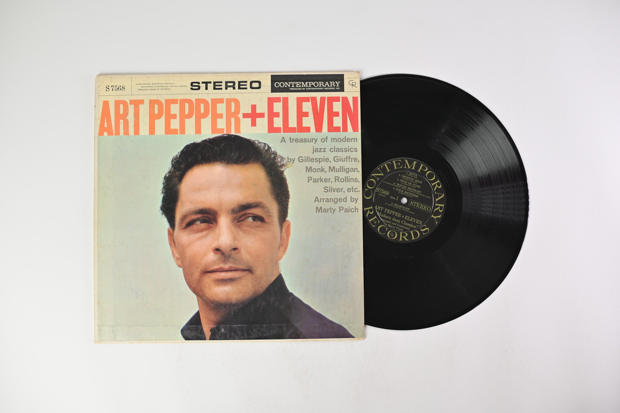 Art Pepper - Art Pepper + Eleven (Modern Jazz Classics) on Contemporary Records – S 7568 - Stereo DG