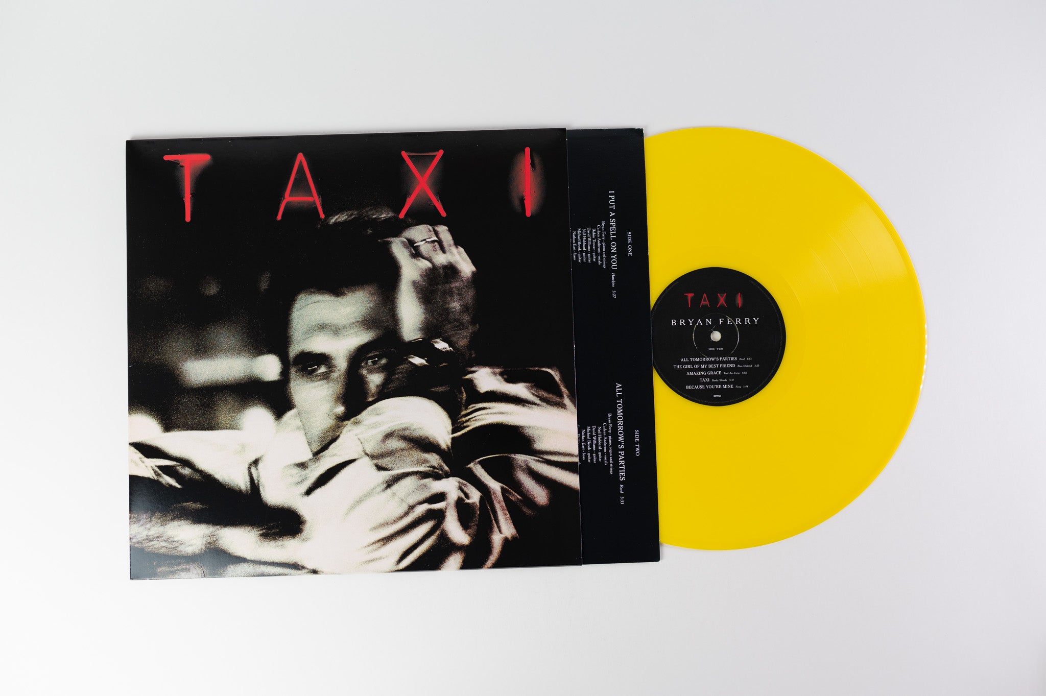 Bryan Ferry - Taxi on BMG Yellow Vinyl