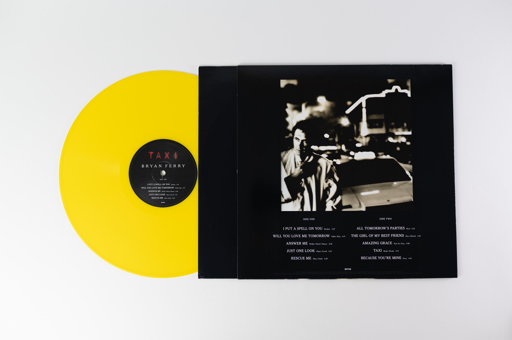 Bryan Ferry - Taxi on BMG Yellow Vinyl