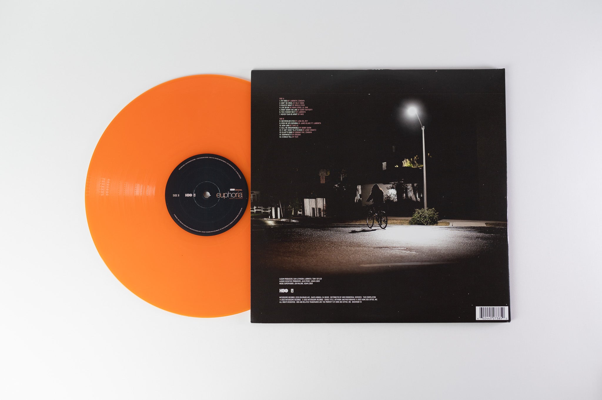 Various - Euphoria Season 2 (An HBO Original Series Soundtrack) on Interscope Records Orange Vinyl