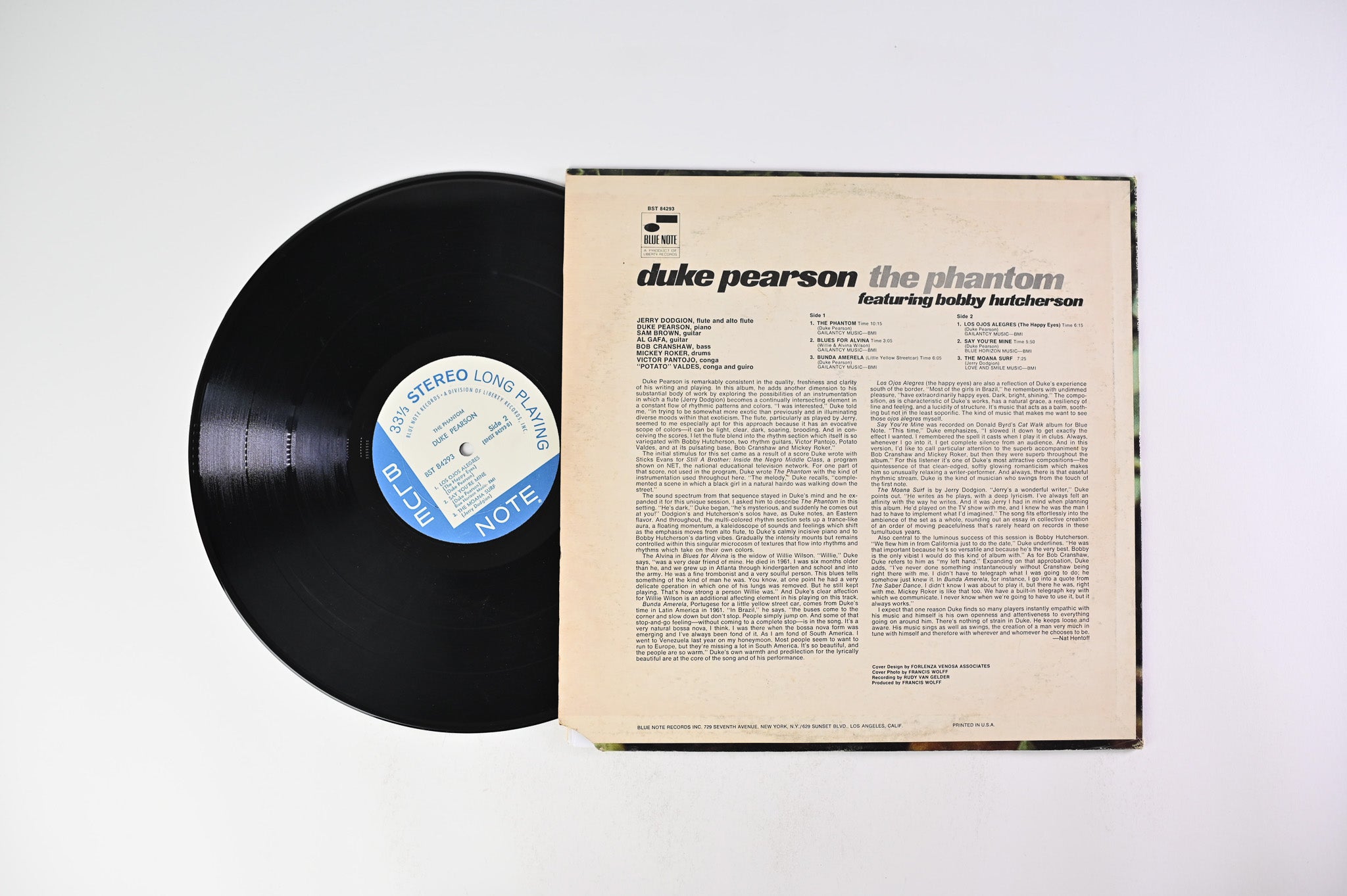 Duke Pearson - The Phantom on Blue Note – BST 84293 - 1968 Stereo pressing