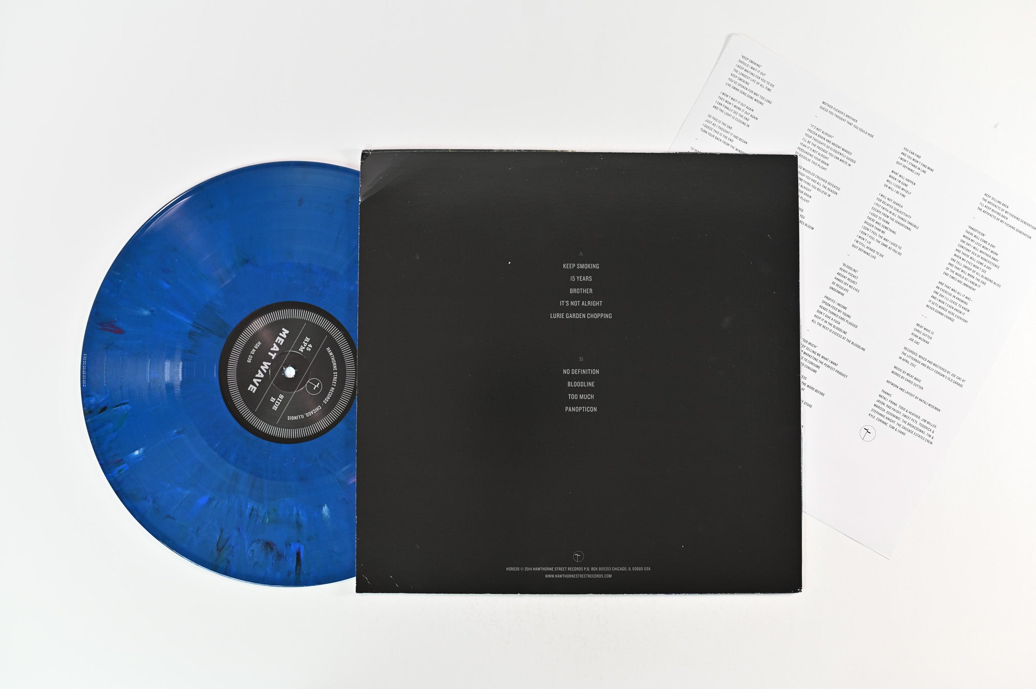 Meat Wave - Meat Wave on Hawthorne Street Blue Marble Swirl