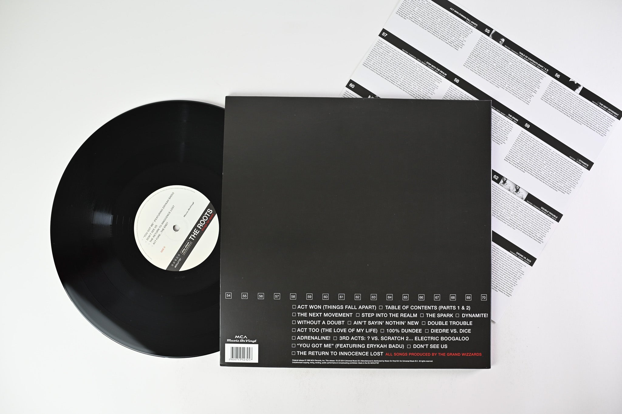 The Roots - Things Fall Apart on Music On Vinyl