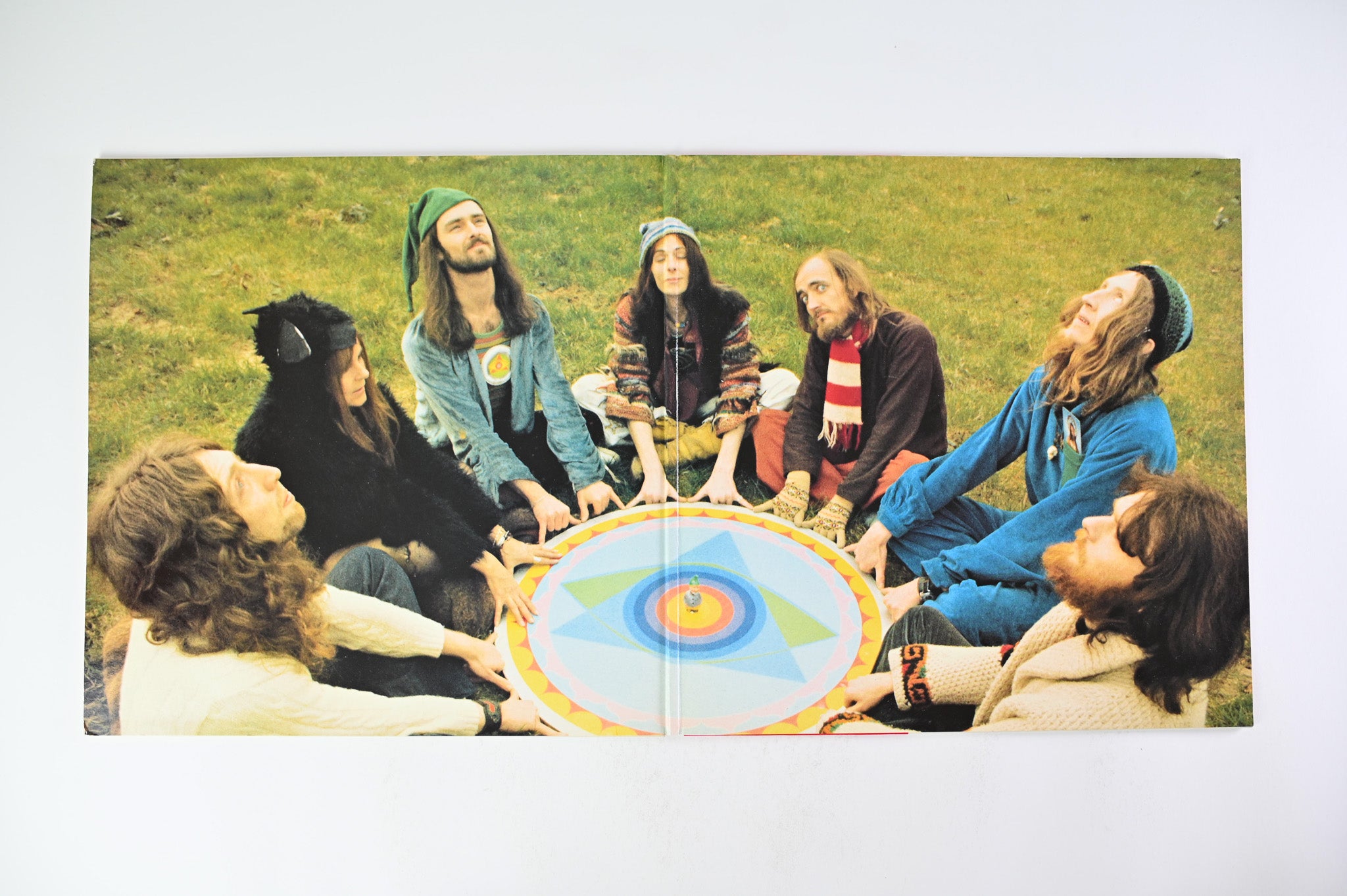 Gong - Live Au Bataclan 1973 on Mantra - 1989 French Pressing - Pink & Green Vinyl