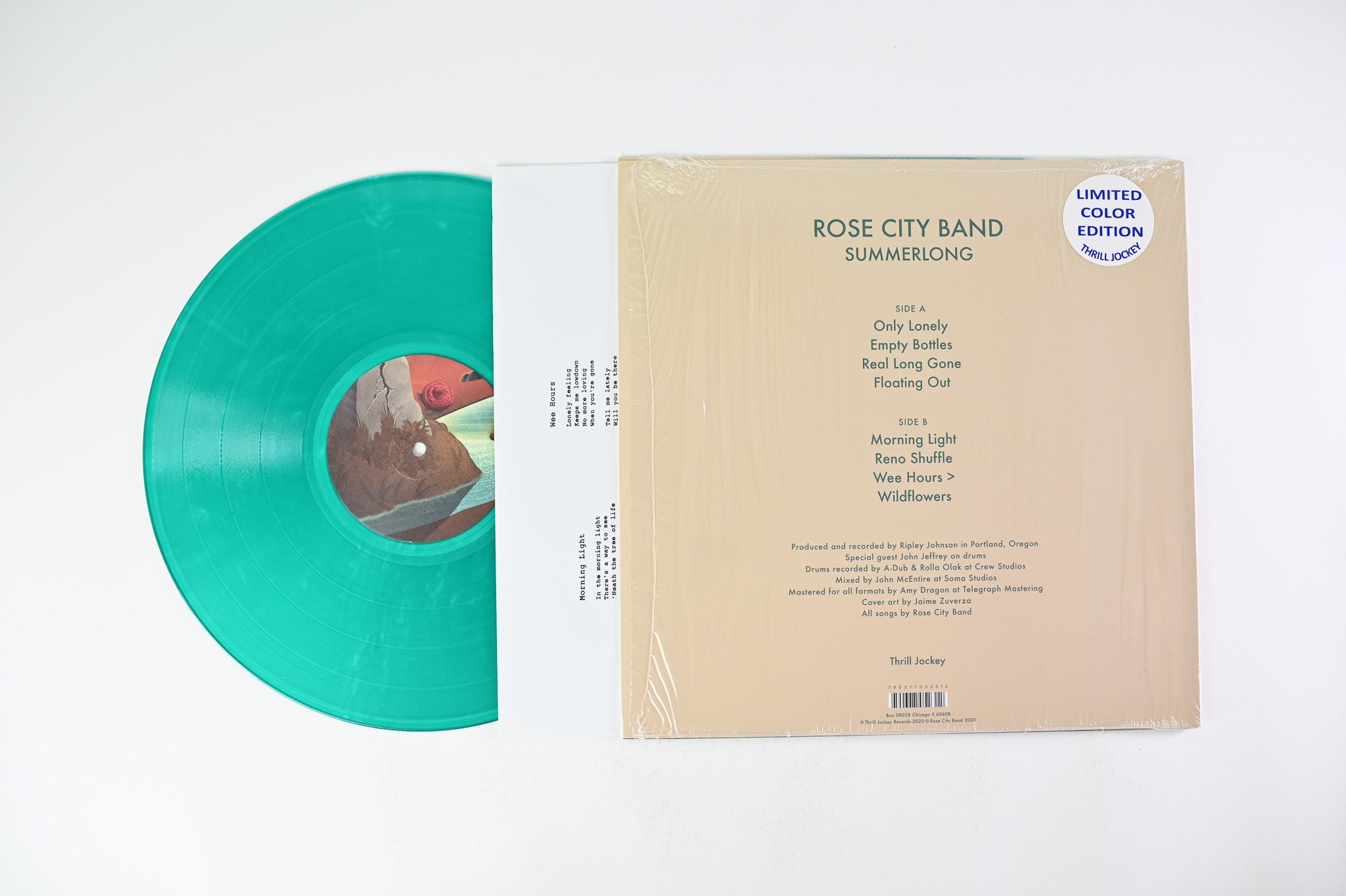 Rose City Band - Summerlong on Thrill Jockey - Teal Vinyl