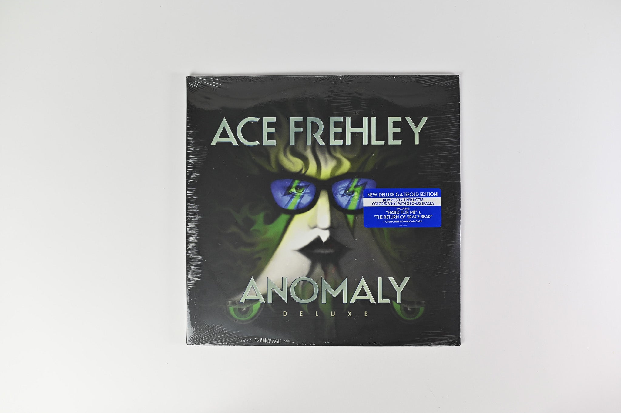Ace Frehley - Anomaly on Entertainment One Deluxe Blue Reflex/Clear Starburst Sealed