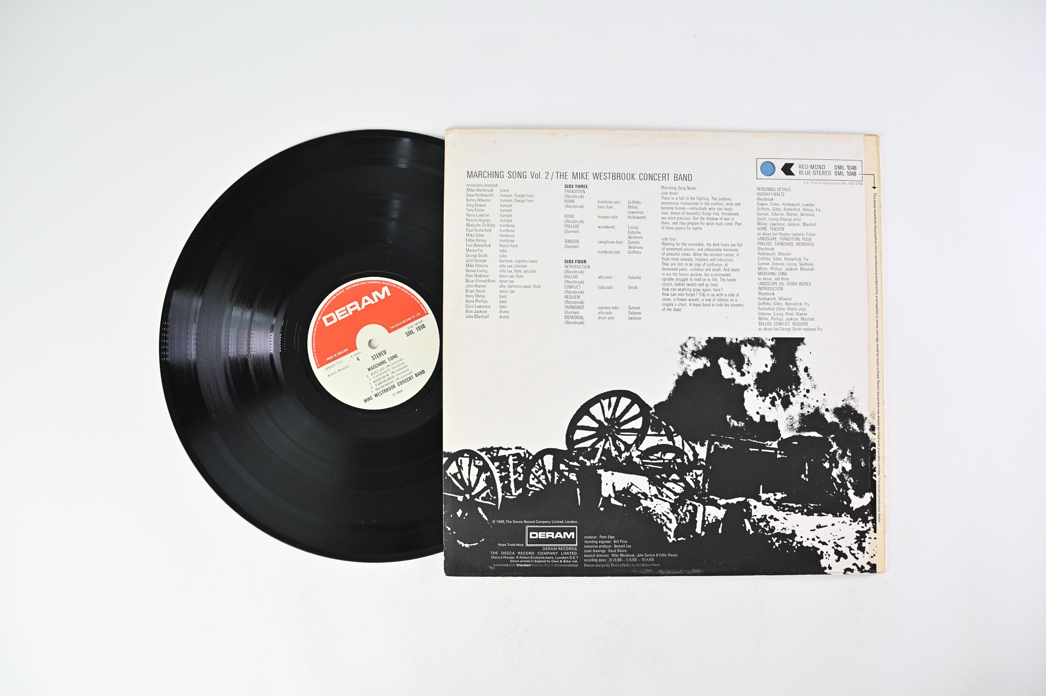 The Mike Westbrook Concert Band - Marching Song Vol. 2 on Deram - Stereo UK pressing