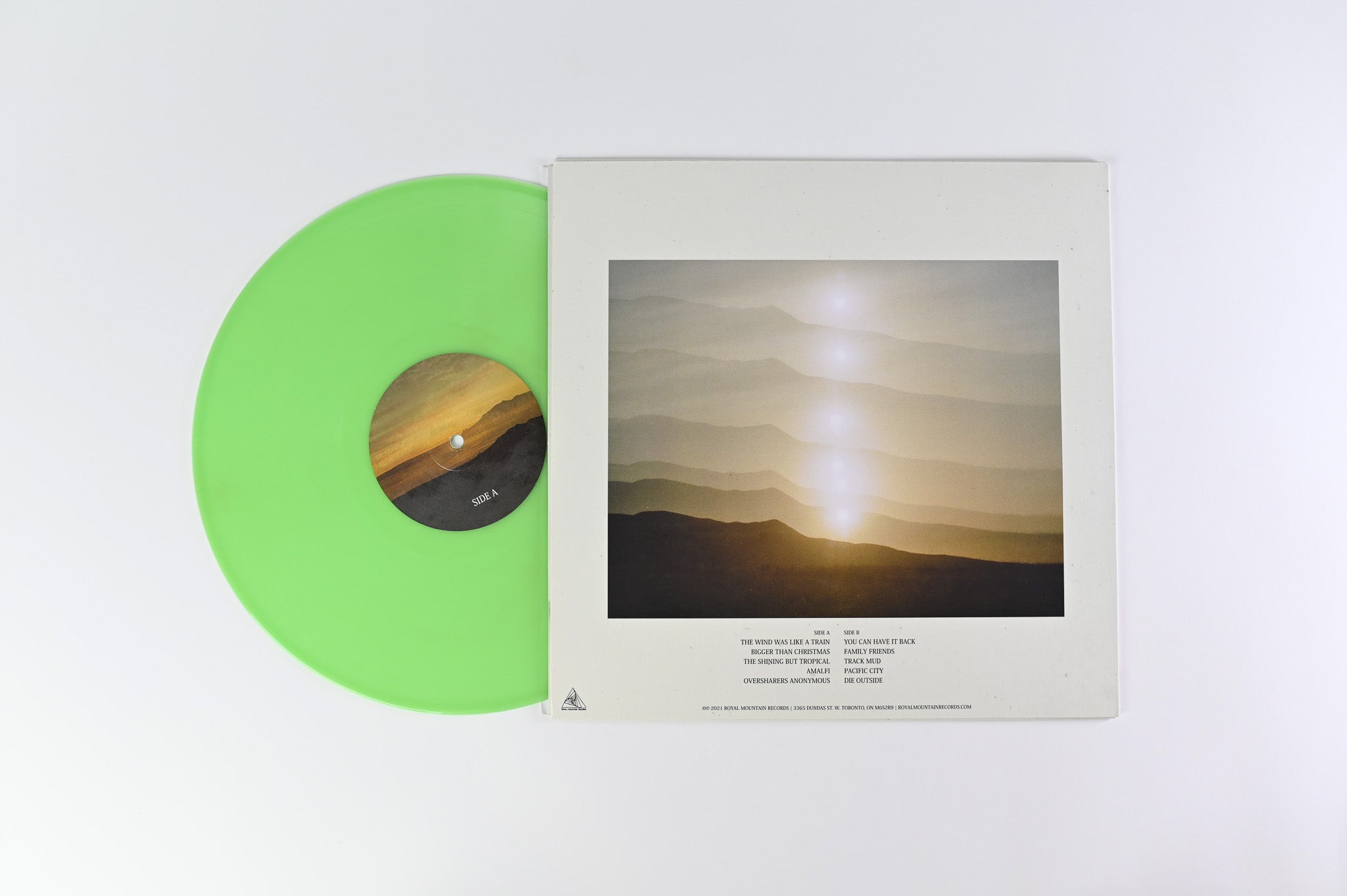 Wild Pink - A Billion Little Lights on Royal Mountain Records Glow in the Dark Vinyl