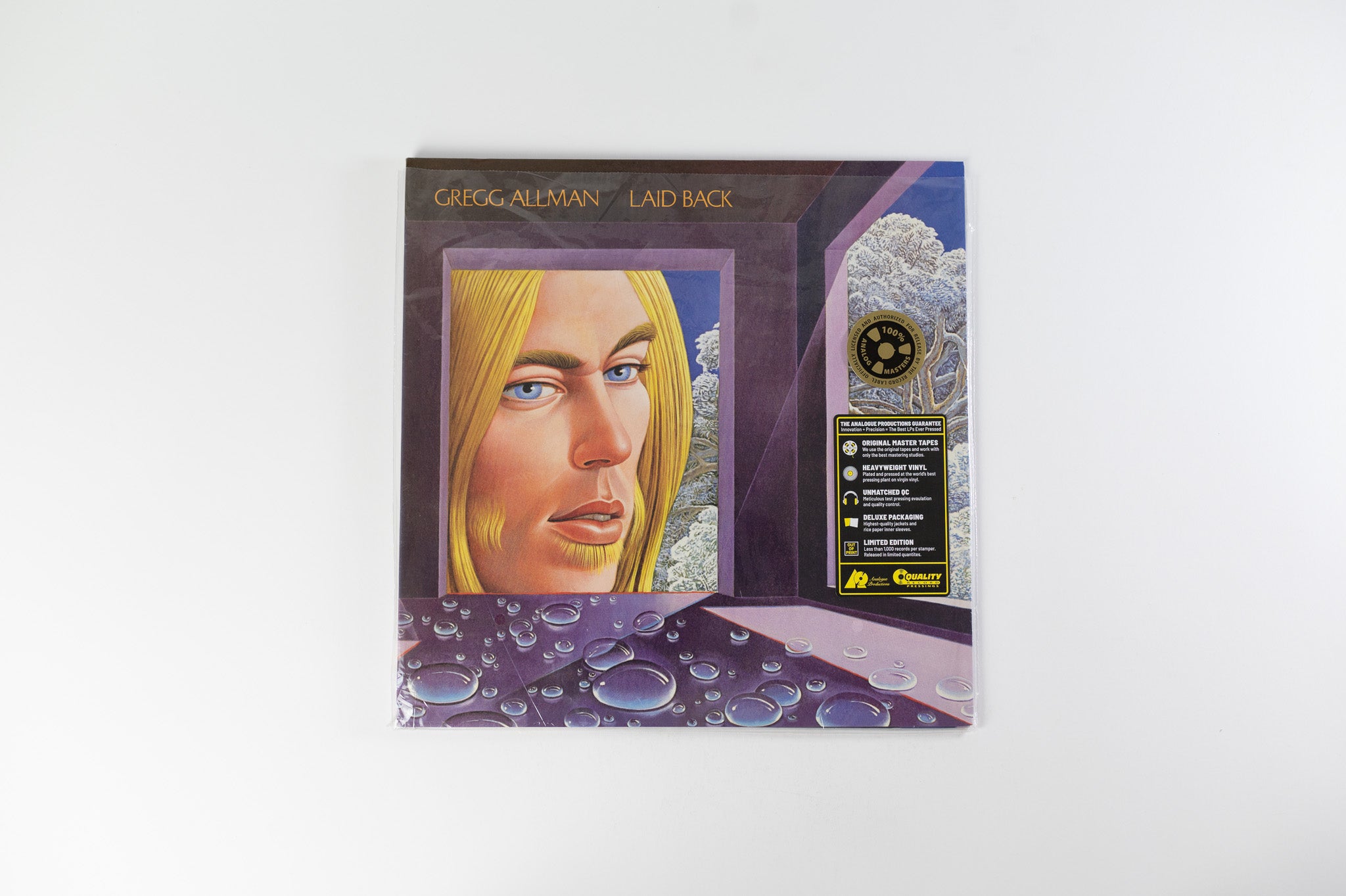 Gregg Allman - Laid Back on Analogue Productions 200 Gram Reissue