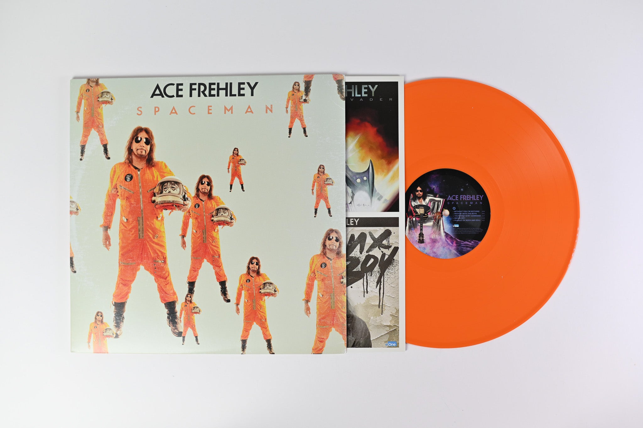 Ace Frehley - Spaceman on eOne Limited Orange Vinyl