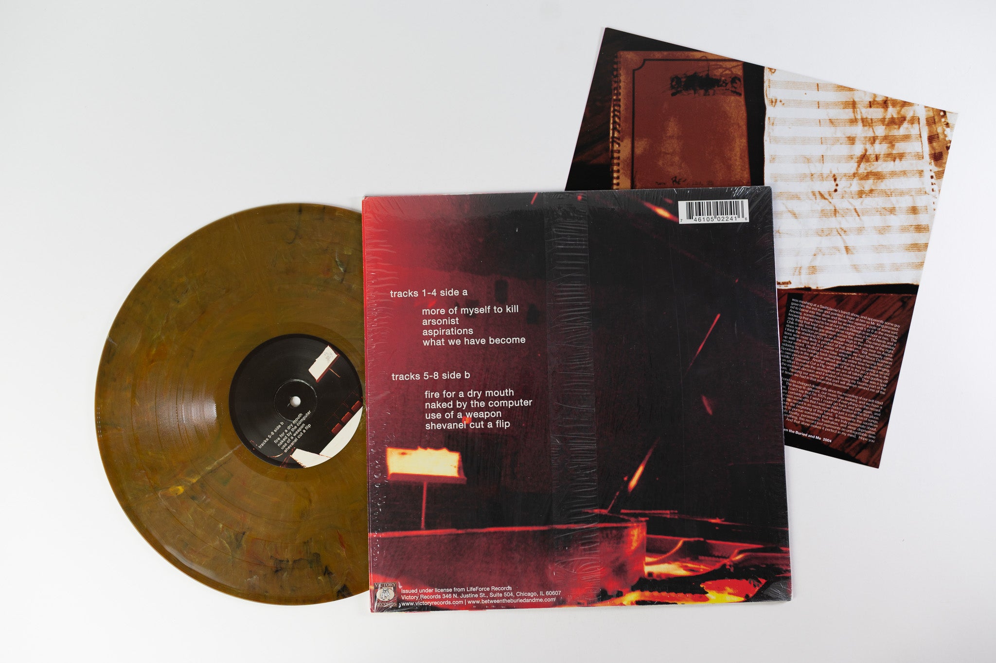 Between The Buried And Me - Between The Buried And Me on Victory Ltd Brown Putty Reissue