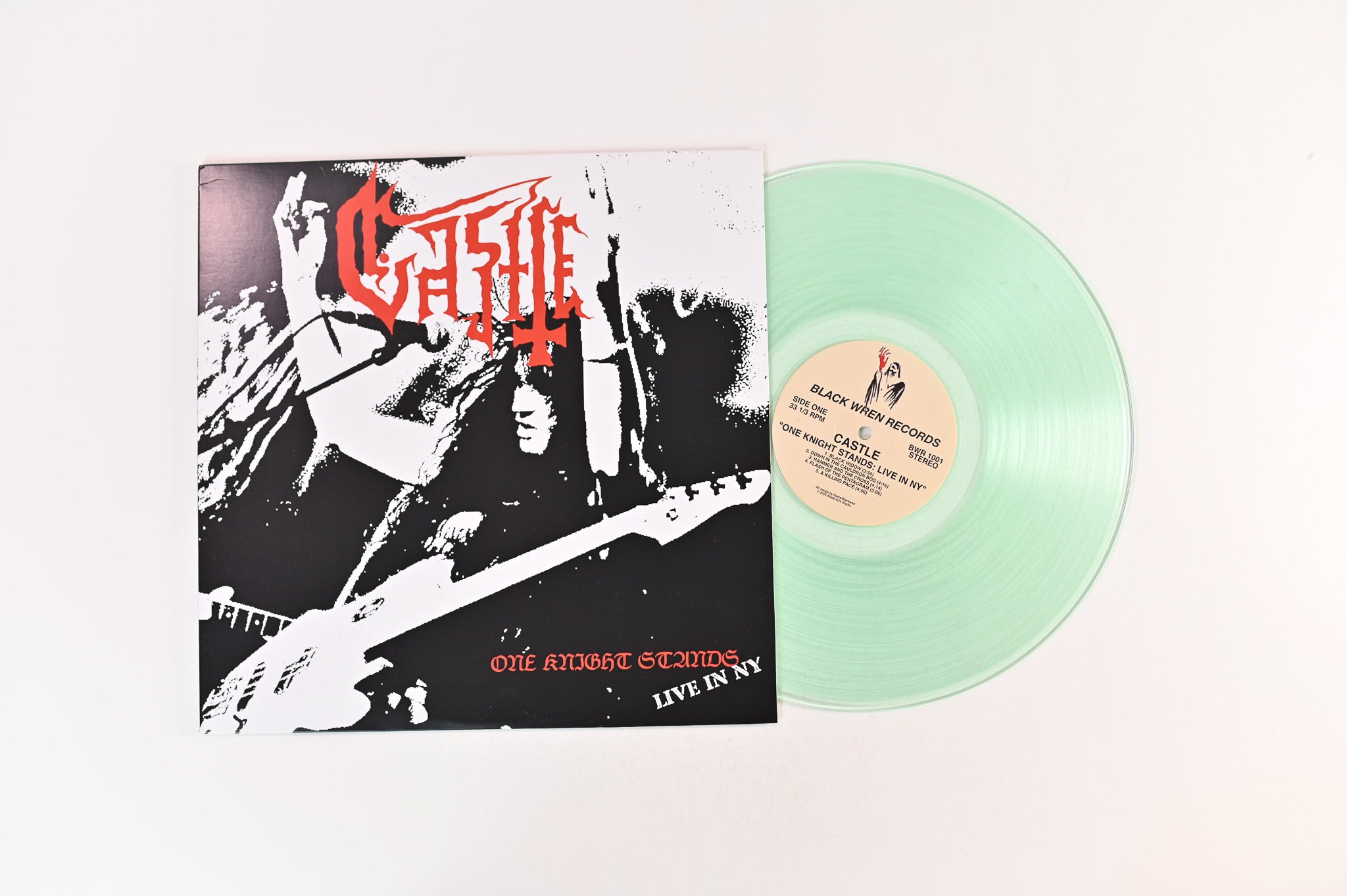 Castle - One Knight Stands: Live In NY on Black Wren Ltd Coke Bottle Clear