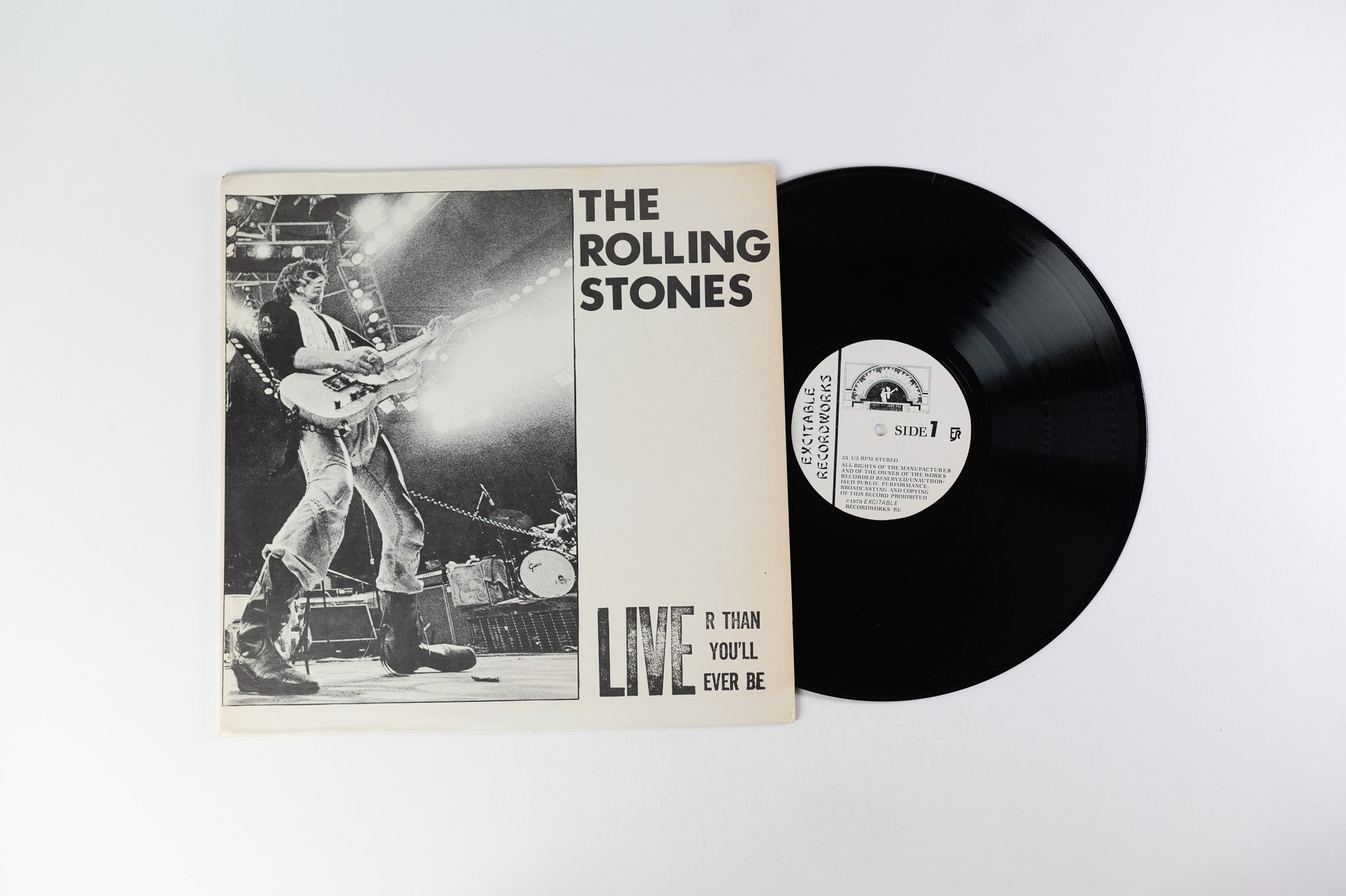 The Rolling Stones - Live'r Than You'll Ever Be Unofficial Pressing