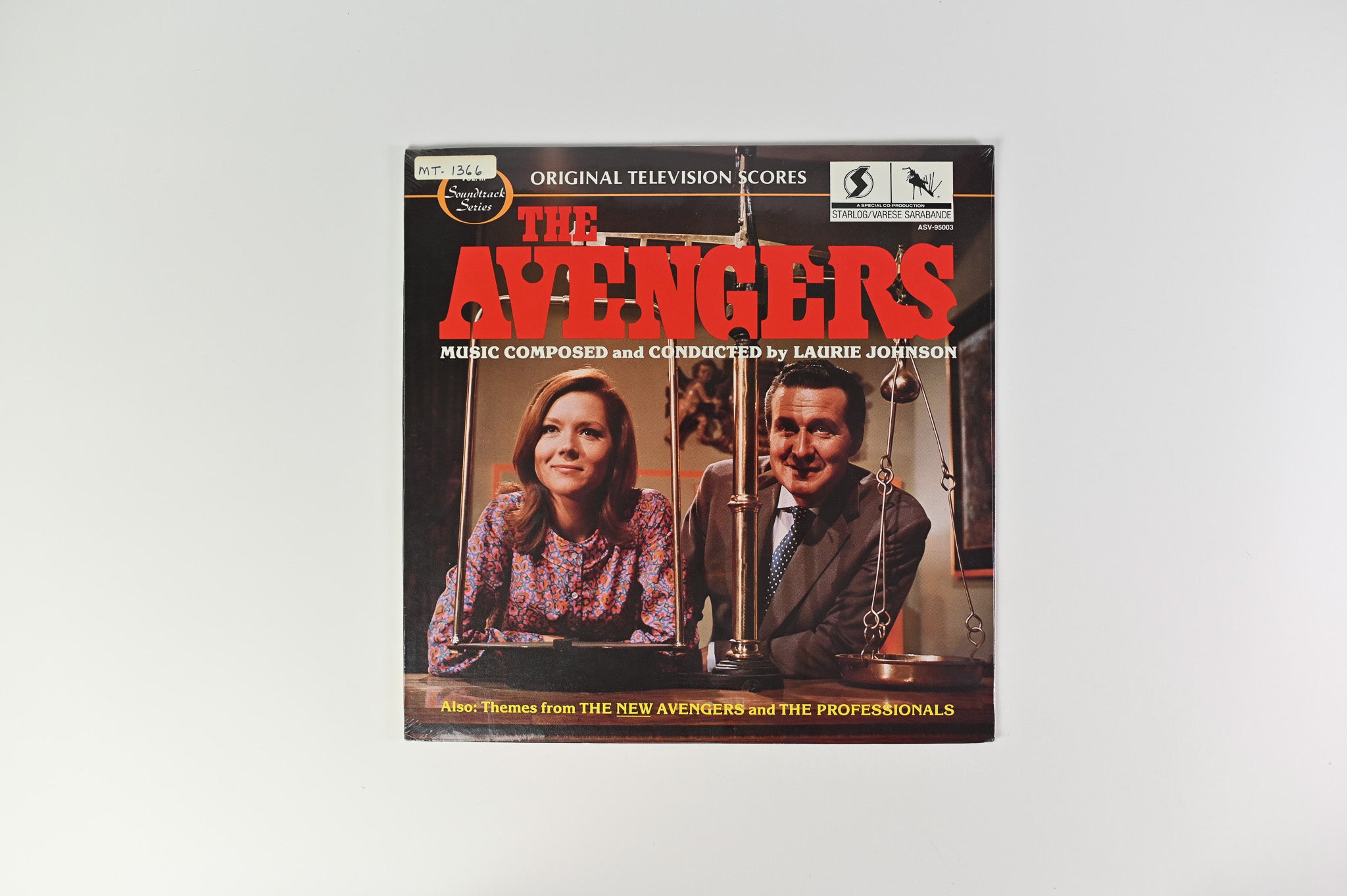 Laurie Johnson - Original Television Scores: The Avengers on Starlog Varese Sarabande Sealed