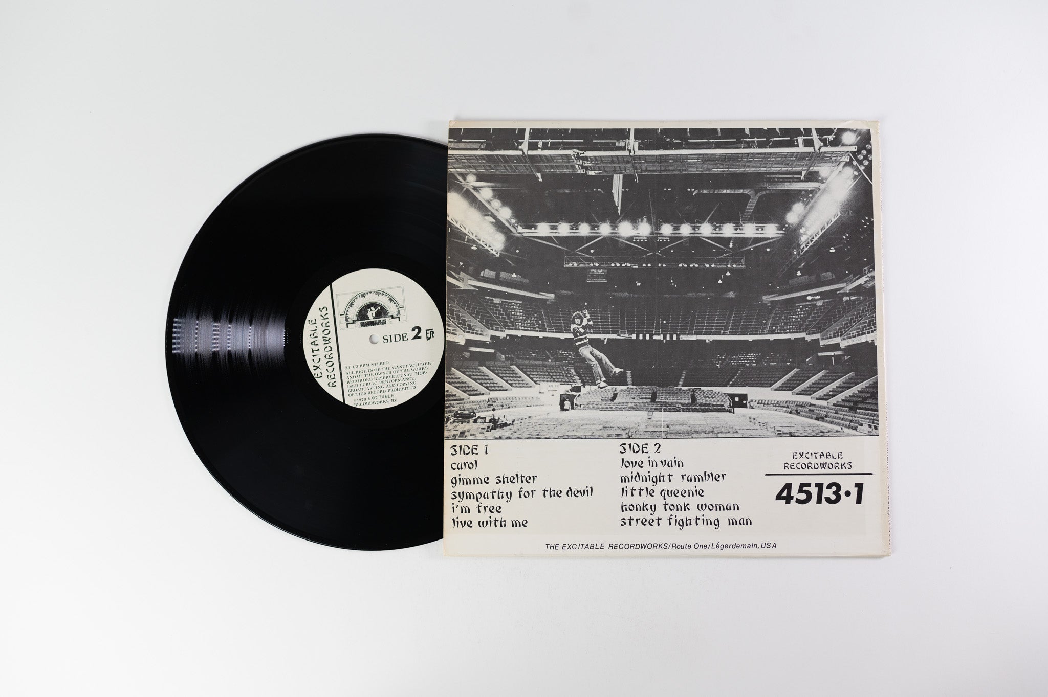 The Rolling Stones - Live'r Than You'll Ever Be Unofficial Pressing