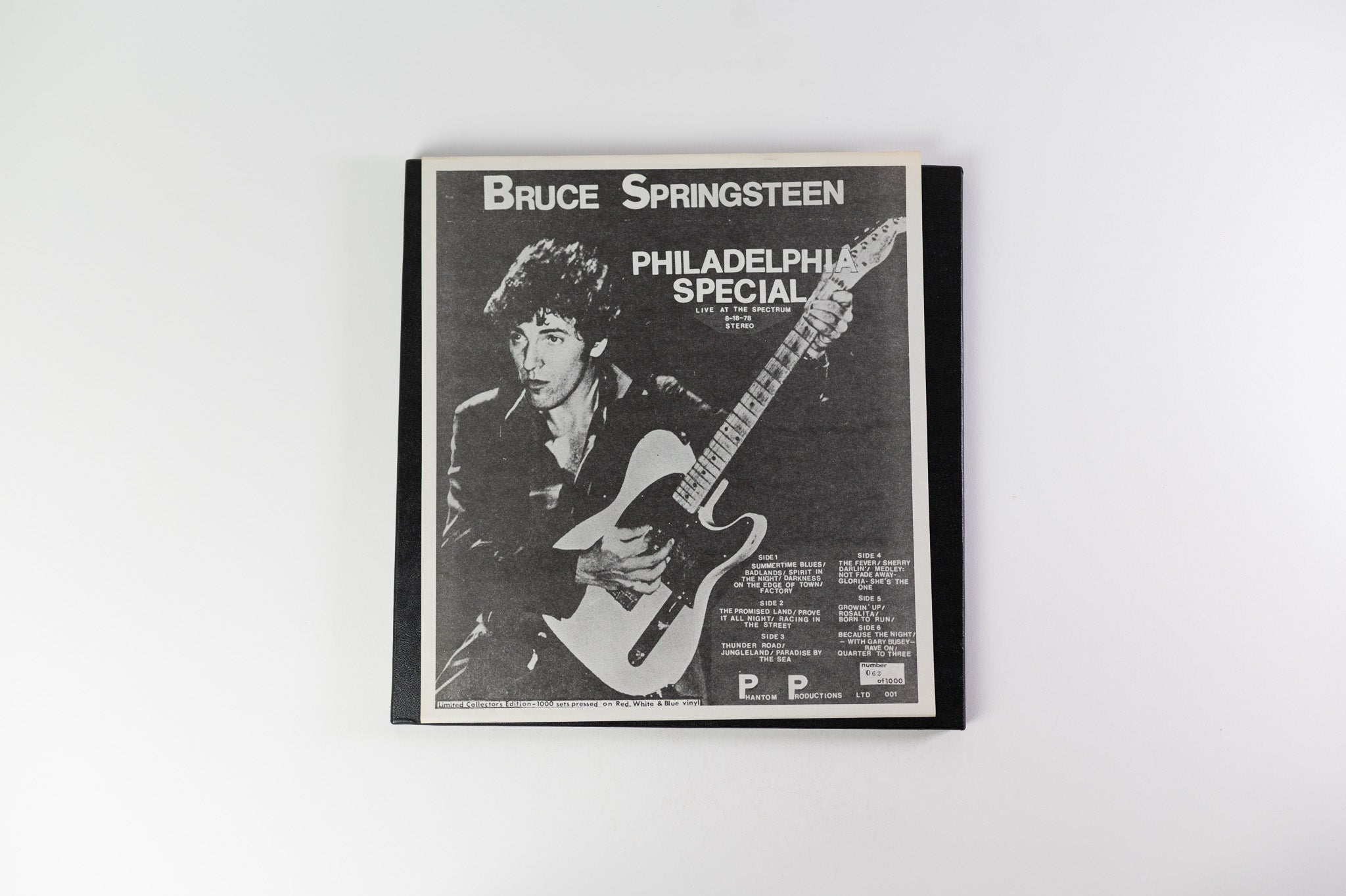 Bruce Springsteen - Philadelphia Special Red/White/Blue Vinyl Unofficial Pressing