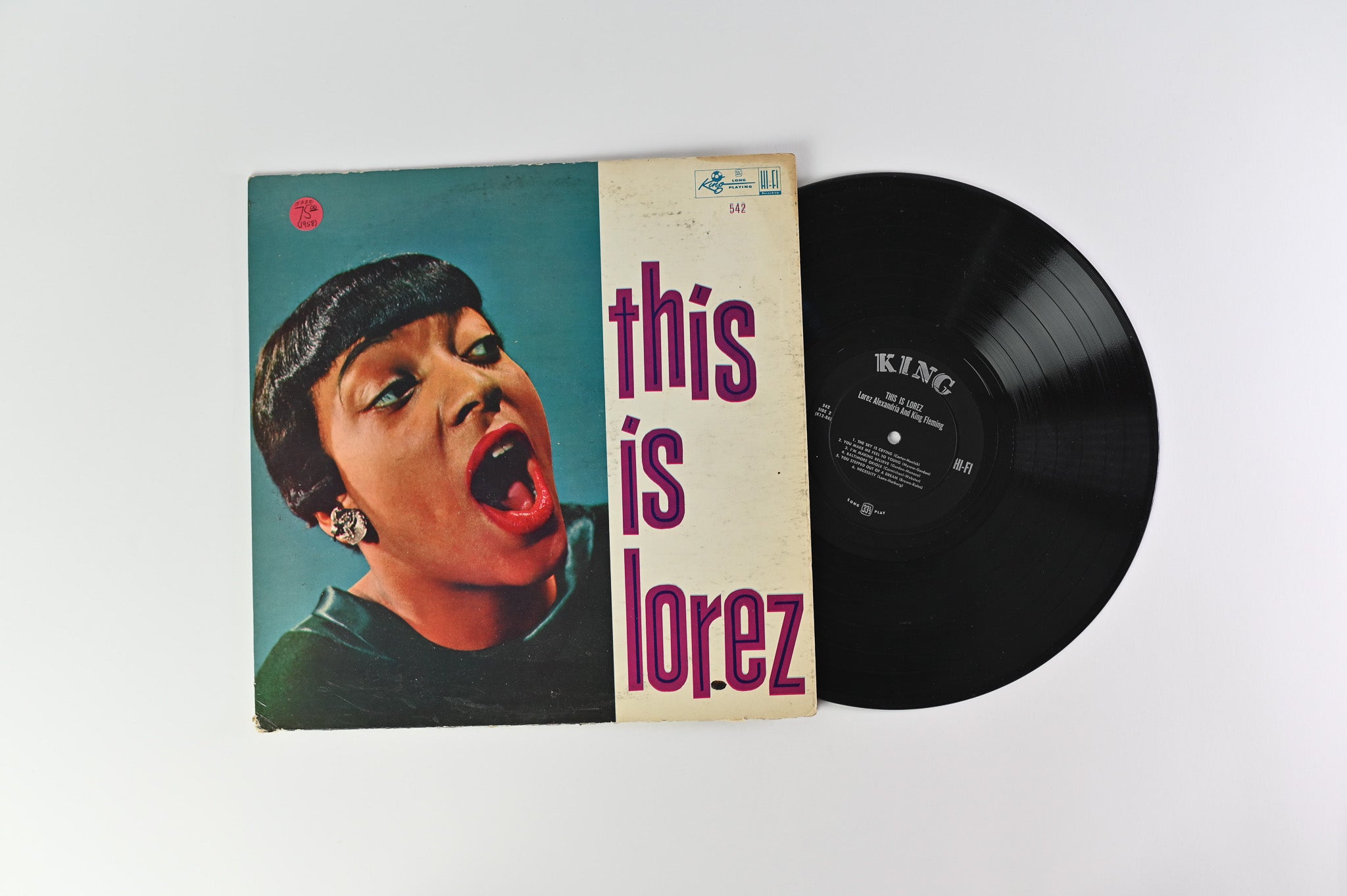 Lorez Alexandria - This Is Lorez Mono on King Records