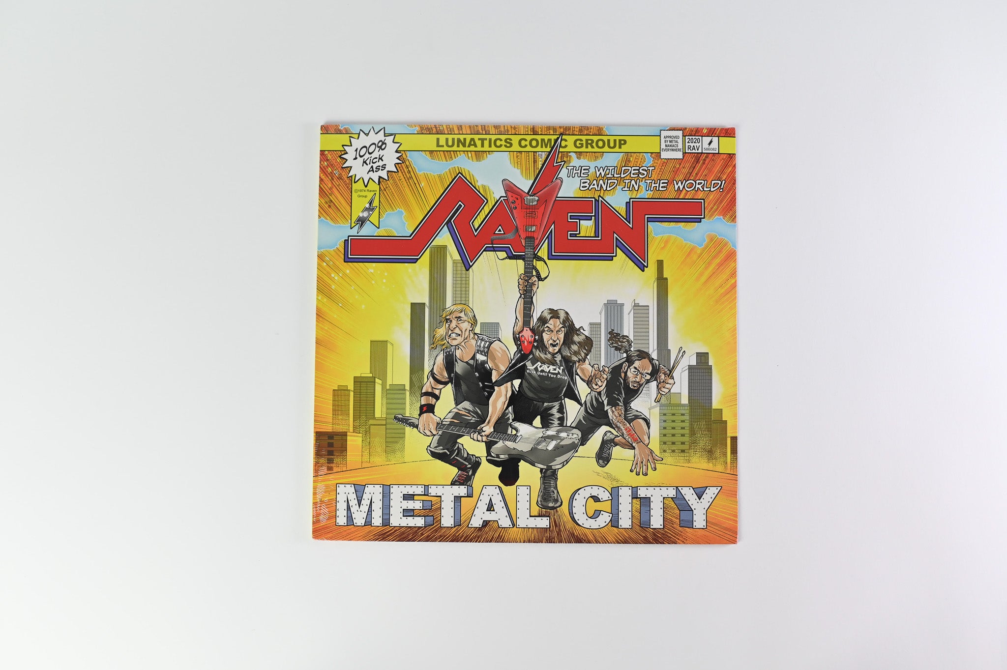 Raven - Metal City SEALED on Steamhammer Purple Vinyl