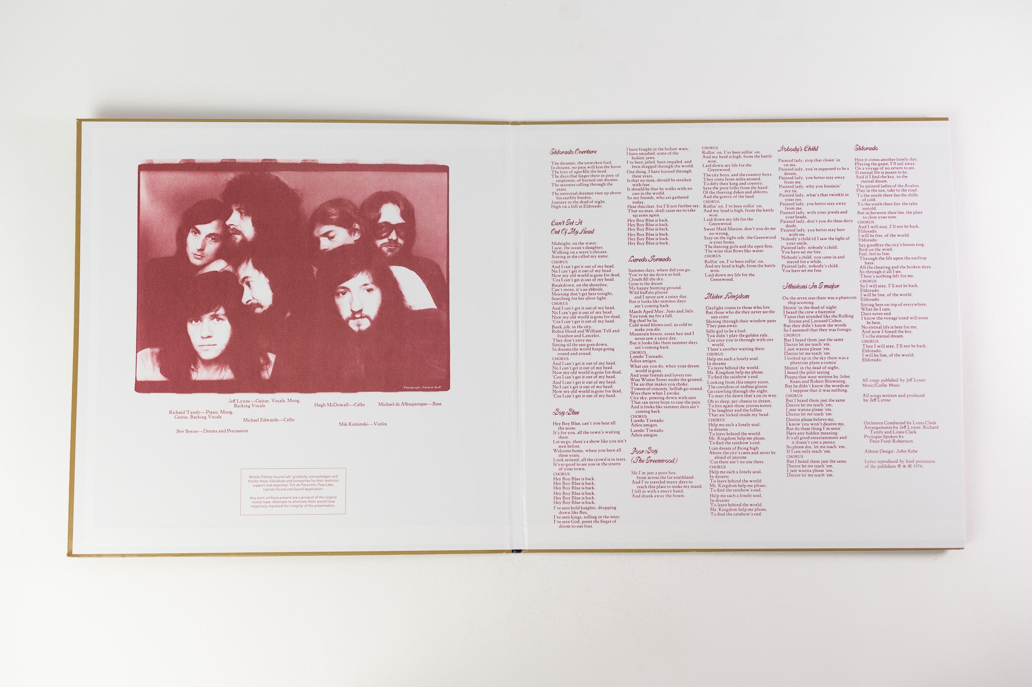 Electric Light Orchestra - Eldorado - A Symphony By The Electric Light Orchestra MFSL Ltd Numbered Supervinyl Reissue