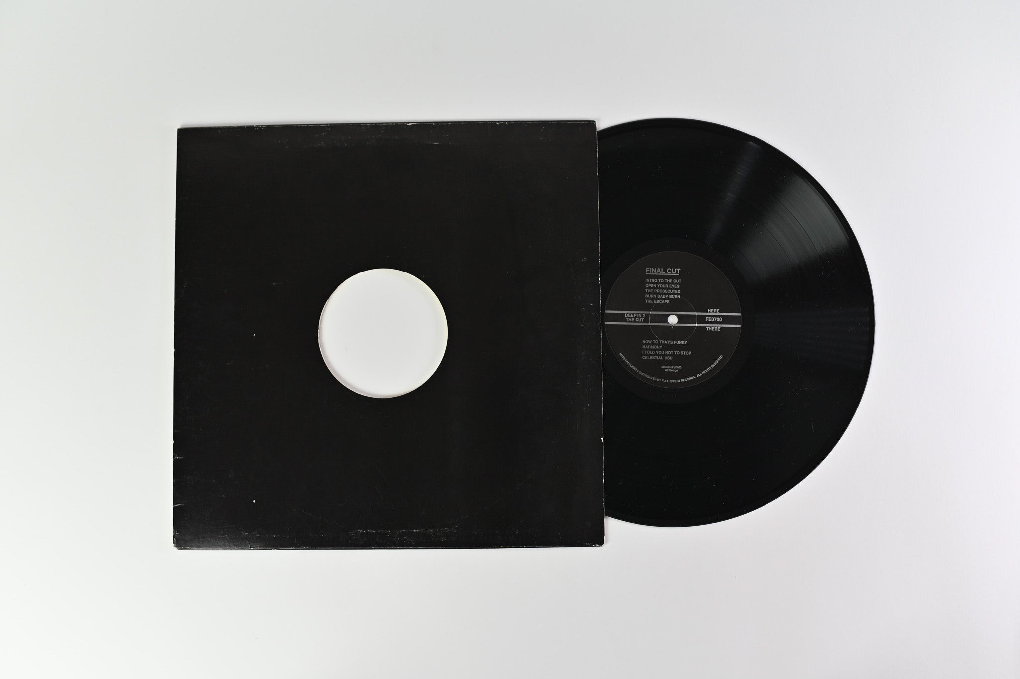 Final Cut - Deep In 2 The Cut on Full Effect Records