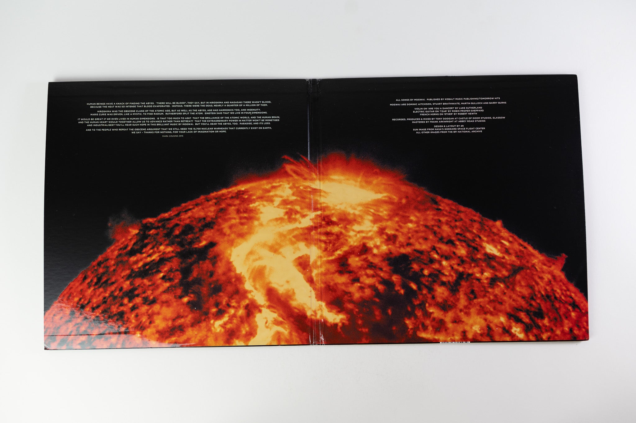 Mogwai - Atomic on Temporary Residence Ltd Orange Swirl / Black Swirl