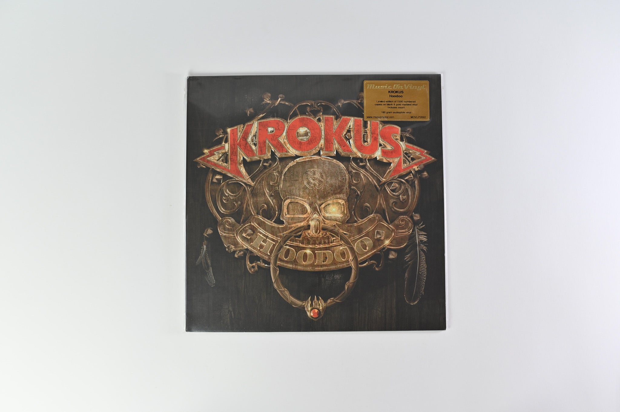 Krokus - Hoodoo SEALED Reissue on Music On Vinyl Black & Gold Marbled Vinyl