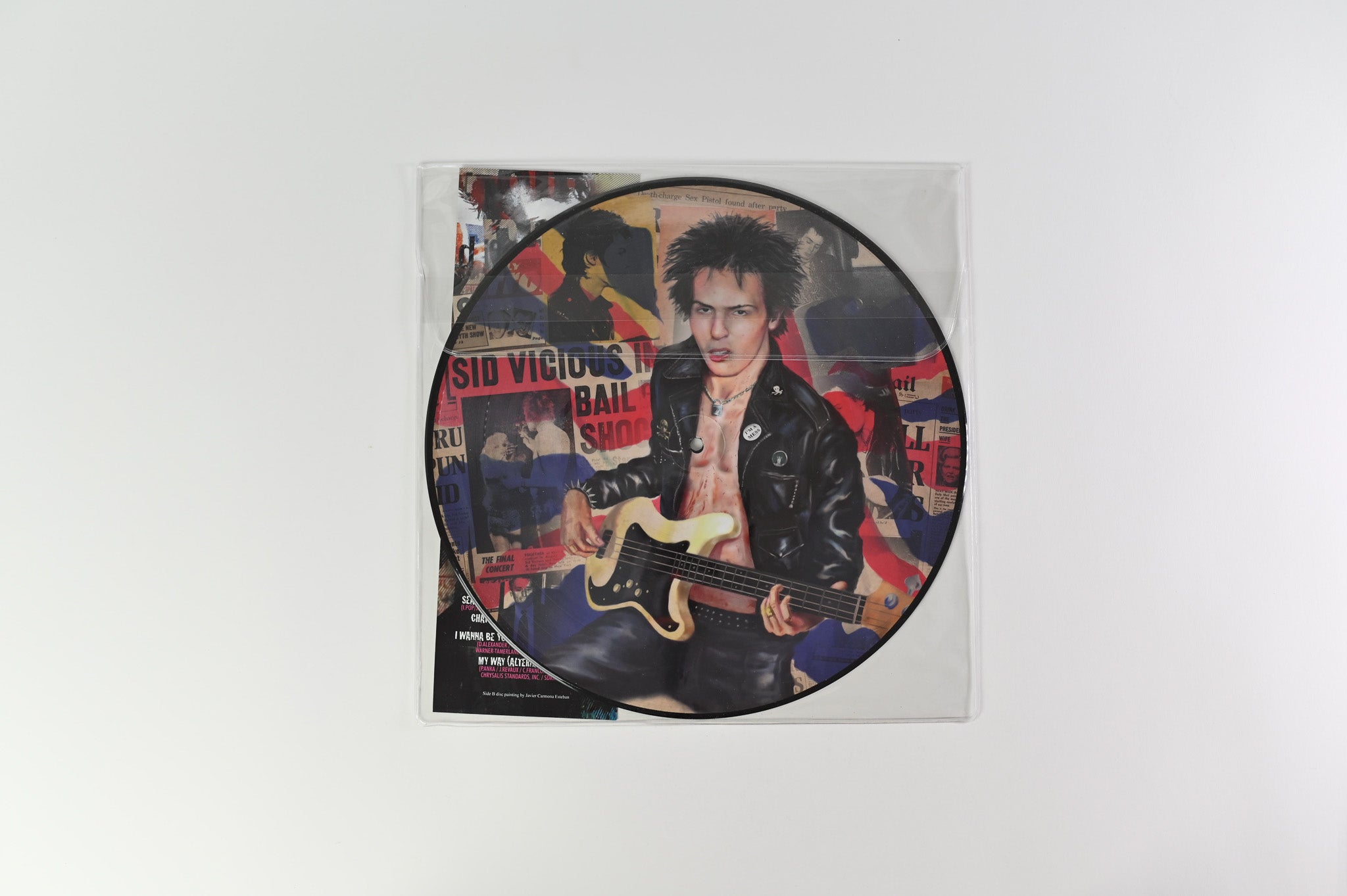 Sid Vicious - Love Kills Picture Disc on Anarchy Music