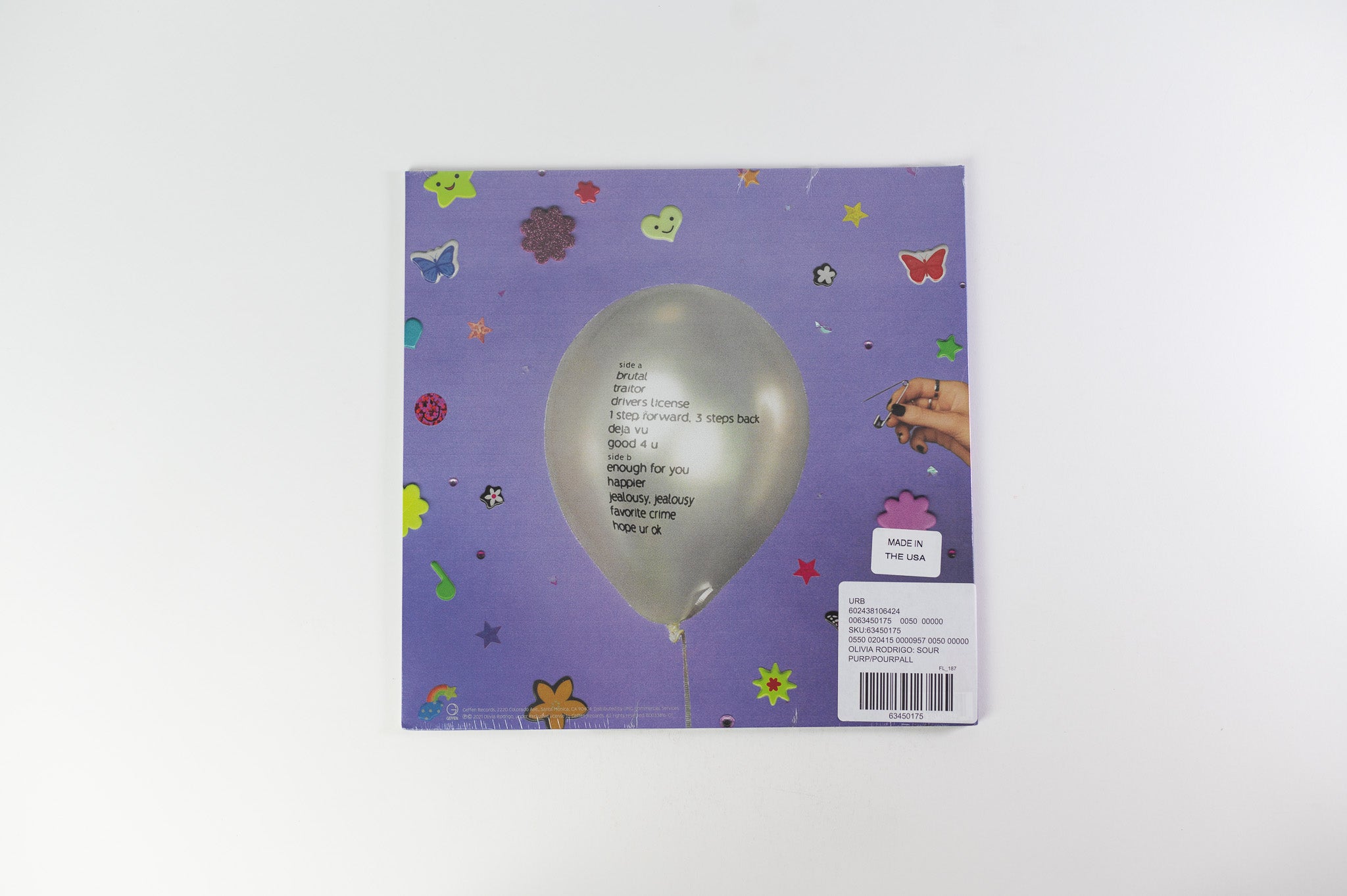 Olivia Rodrigo - Sour on Geffen Ltd Purple Opaque Sealed