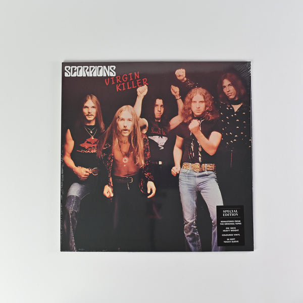Scorpions - Virgin Killer SEALED Reissue on BMG Blue Vinyl
