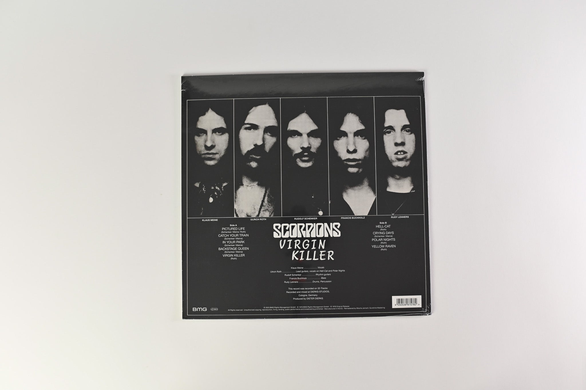 Scorpions - Virgin Killer SEALED Reissue on BMG Blue Vinyl