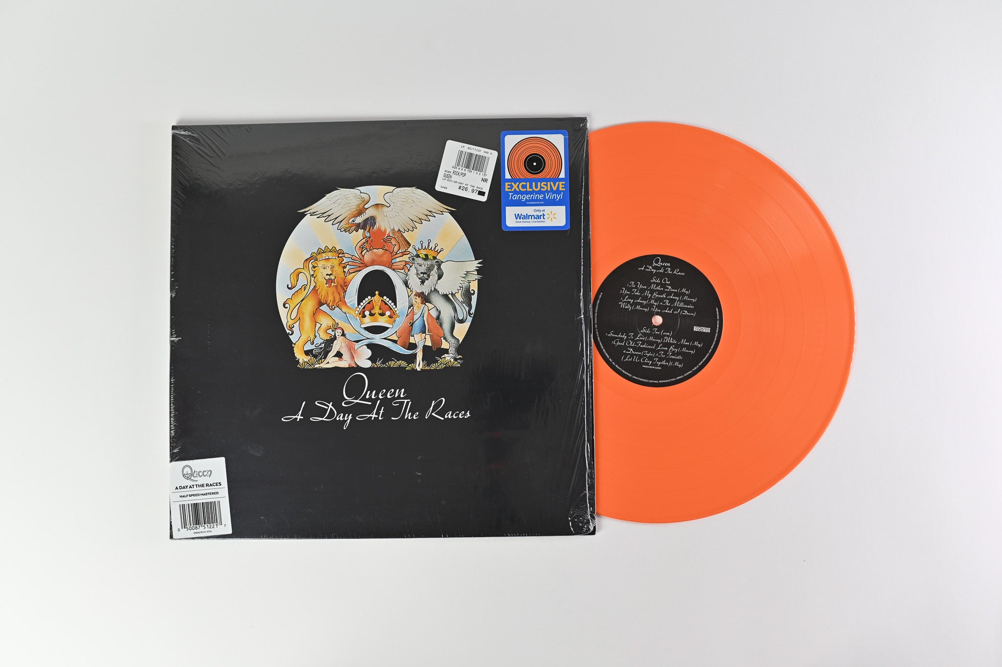 Queen - A Day At The Races on Hollywood Records - Tangerine Vinyl