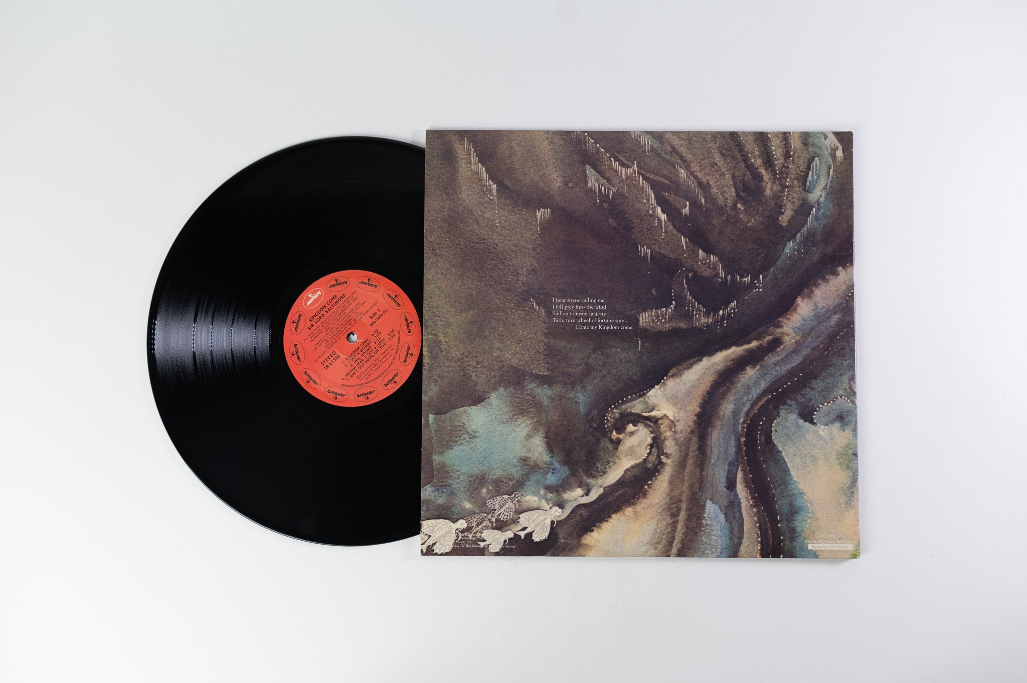 Sir Lord Baltimore - Kingdom Come on Mercury Ltd 180 Gram Reissue
