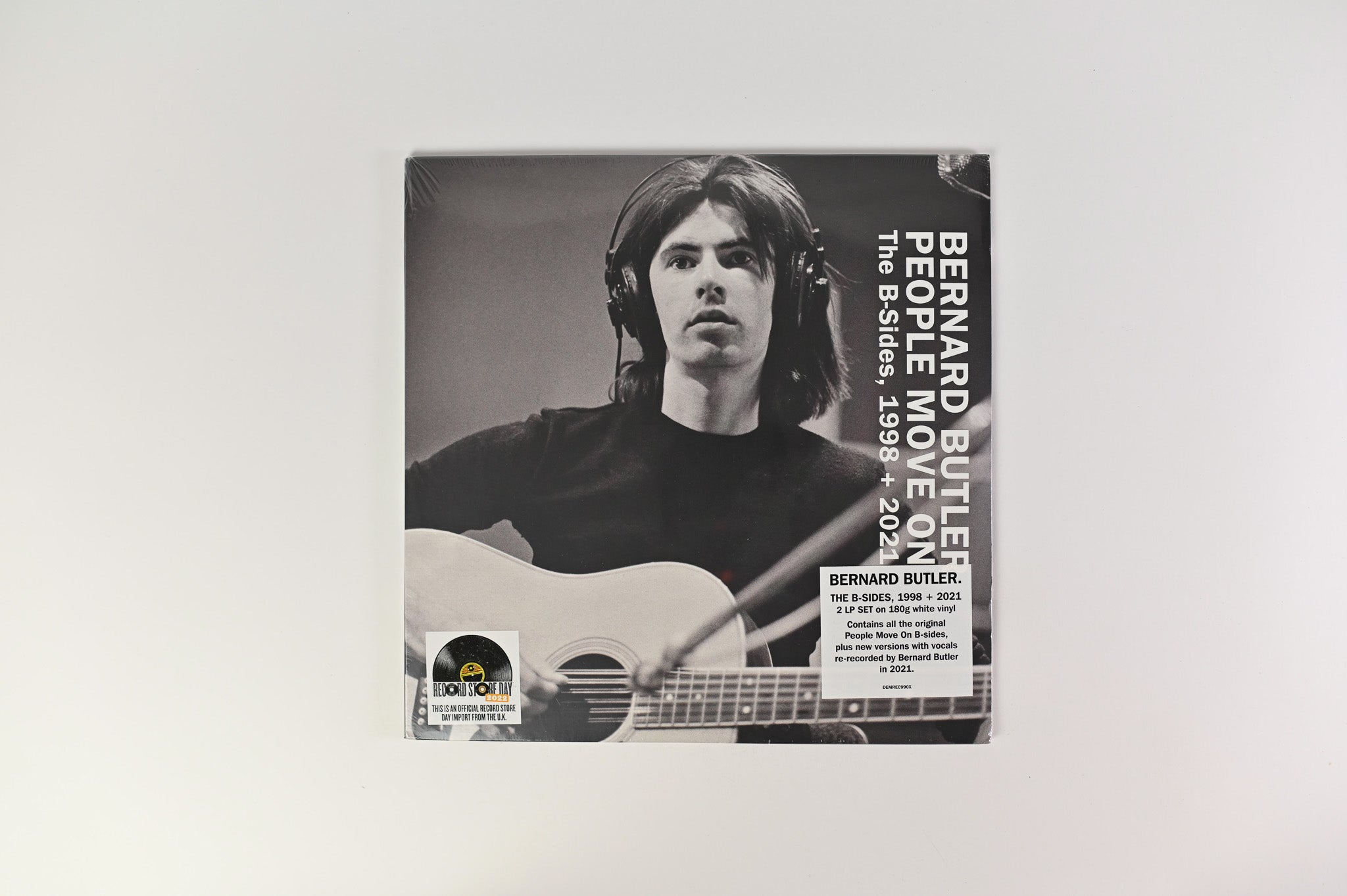 Bernard Butler - People Move On- The B-Sides, 1998 + 2021 on Demon Records - Sealed
