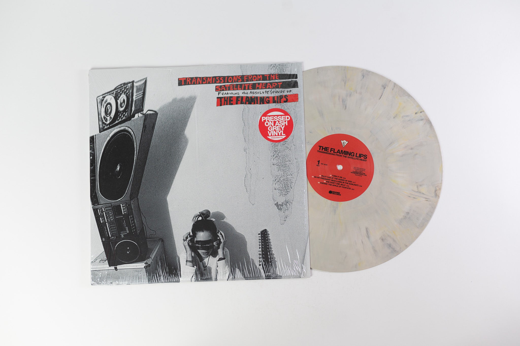 The Flaming Lips - Transmissions From The Satellite Heart on Warner Ltd Ash Grey Reissue