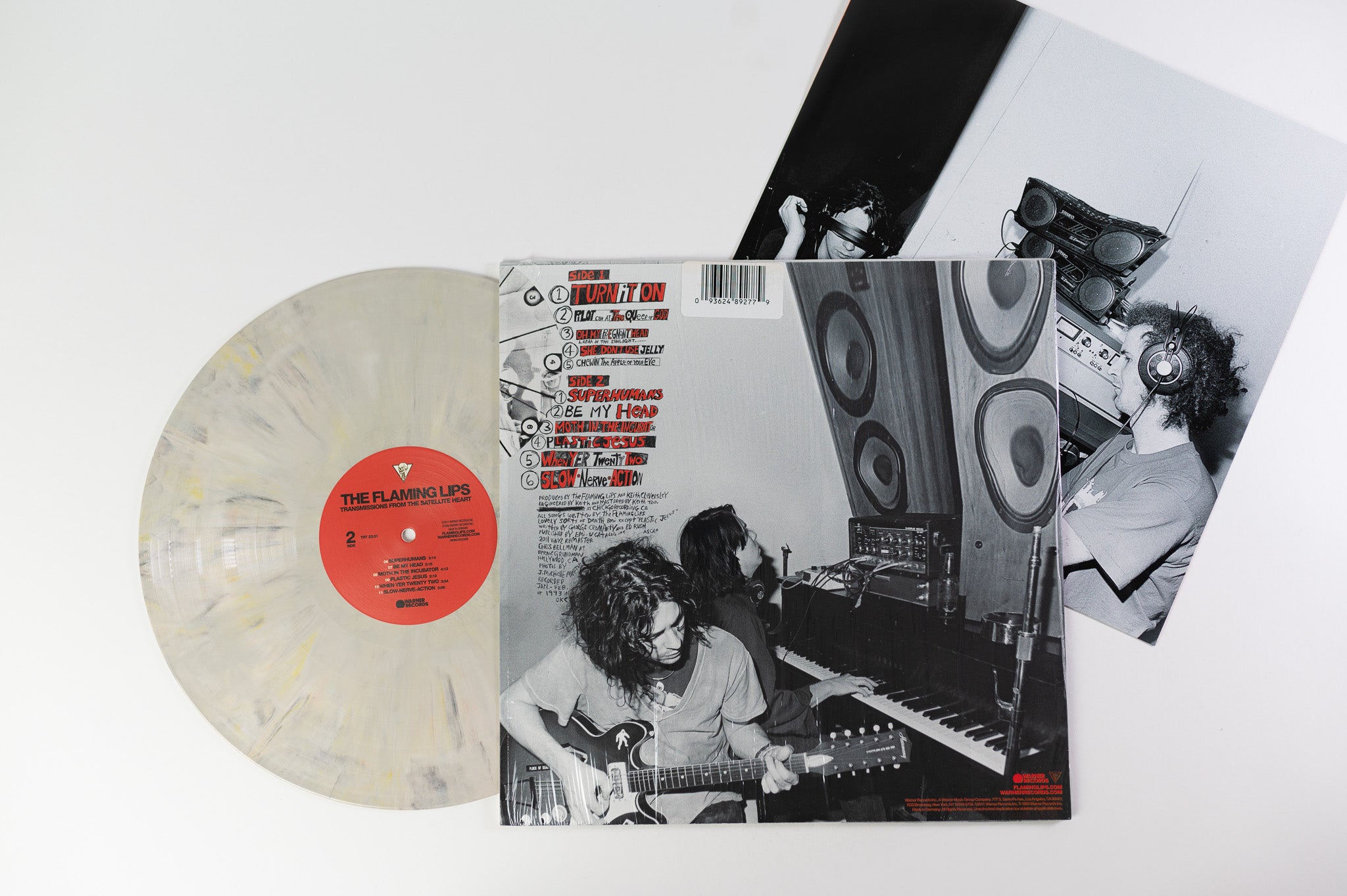 The Flaming Lips - Transmissions From The Satellite Heart on Warner Ltd Ash Grey Reissue