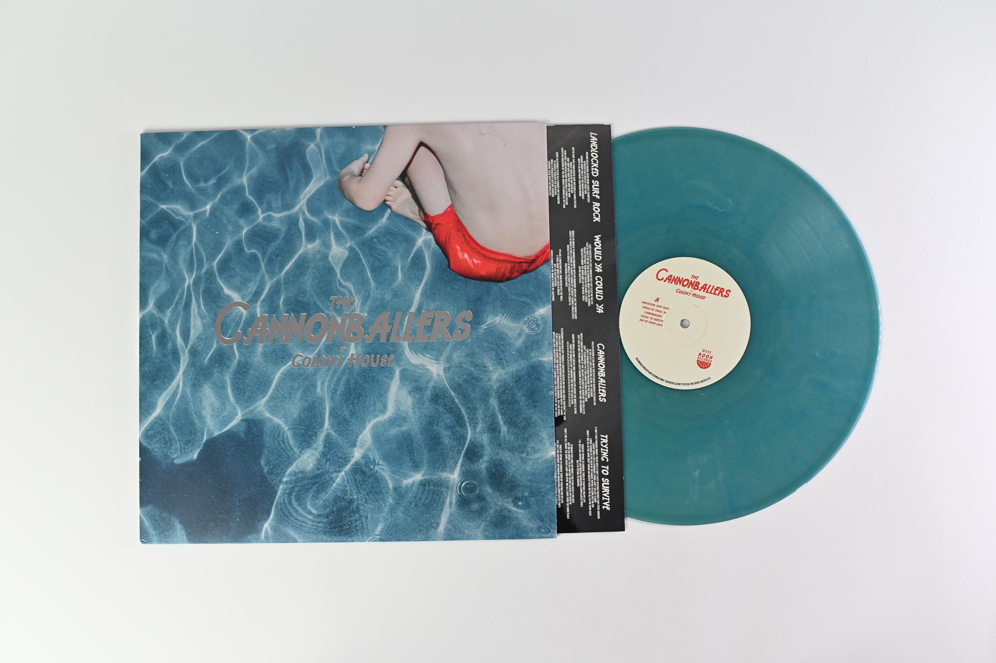 Colony House - The Cannonballers on Roon Records Blue Marble Vinyl
