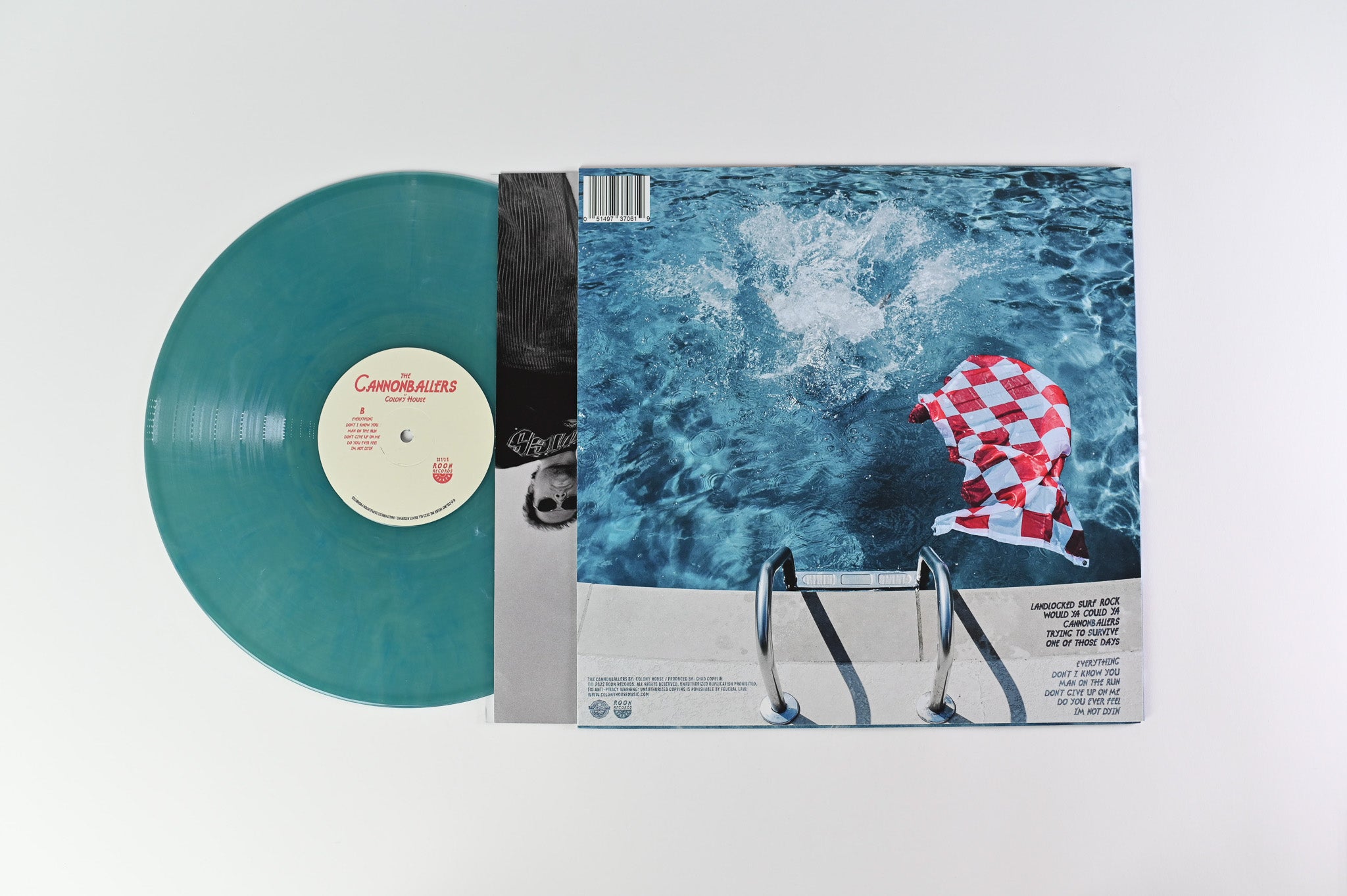 Colony House - The Cannonballers on Roon Records Blue Marble Vinyl