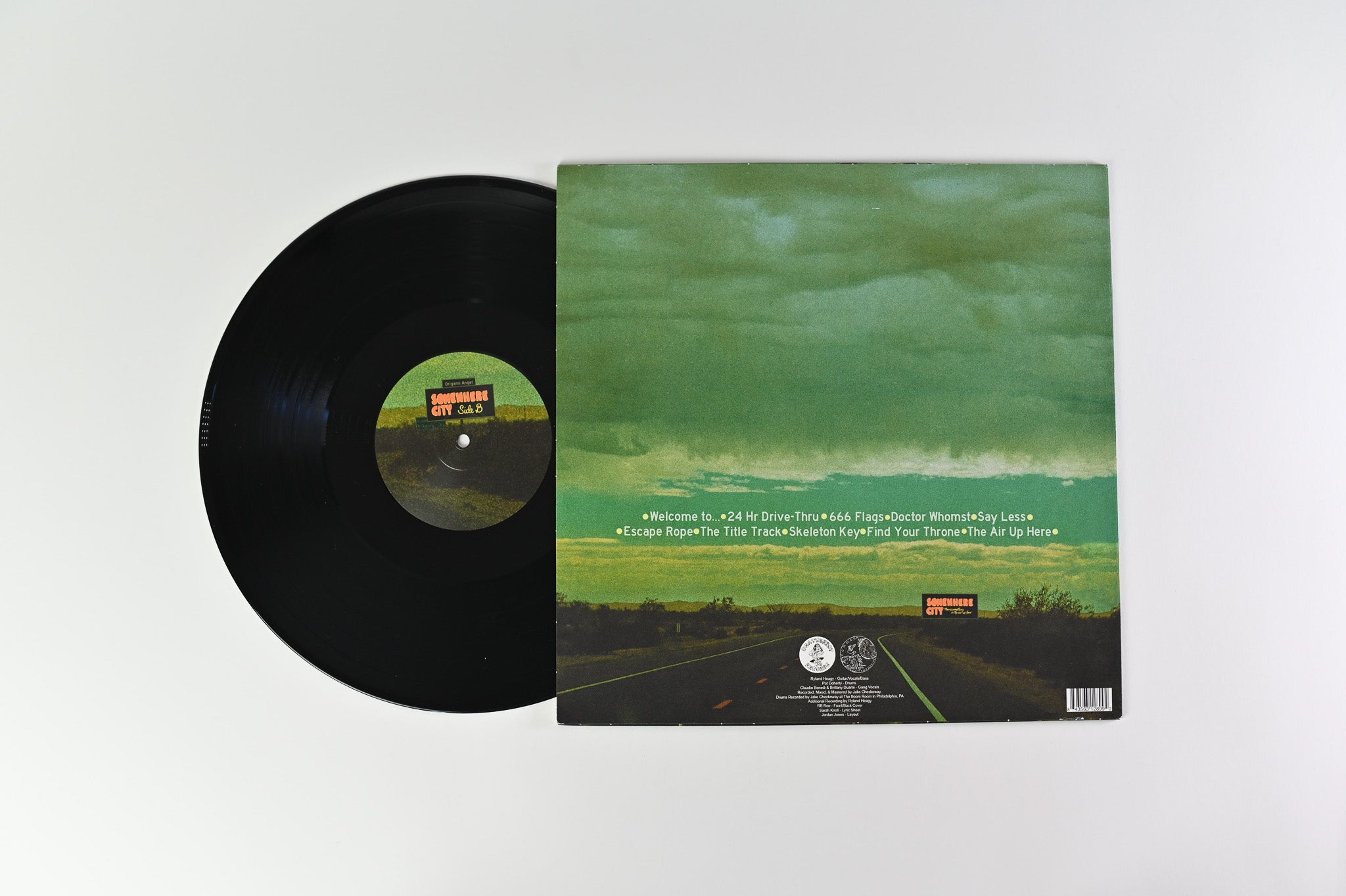 Origami Angel - Somewhere City on Counter Intuitive Records