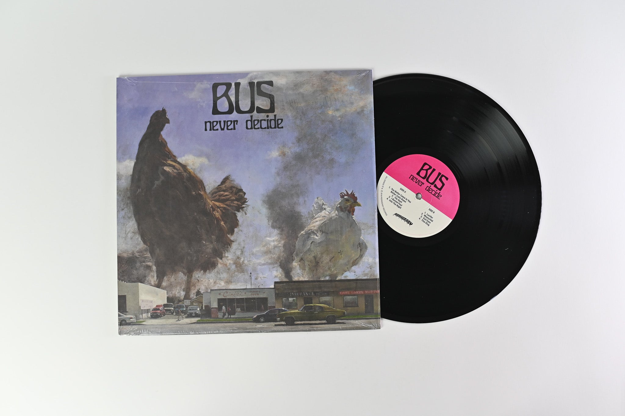 Bus - Never Decide on RidingEasy Records
