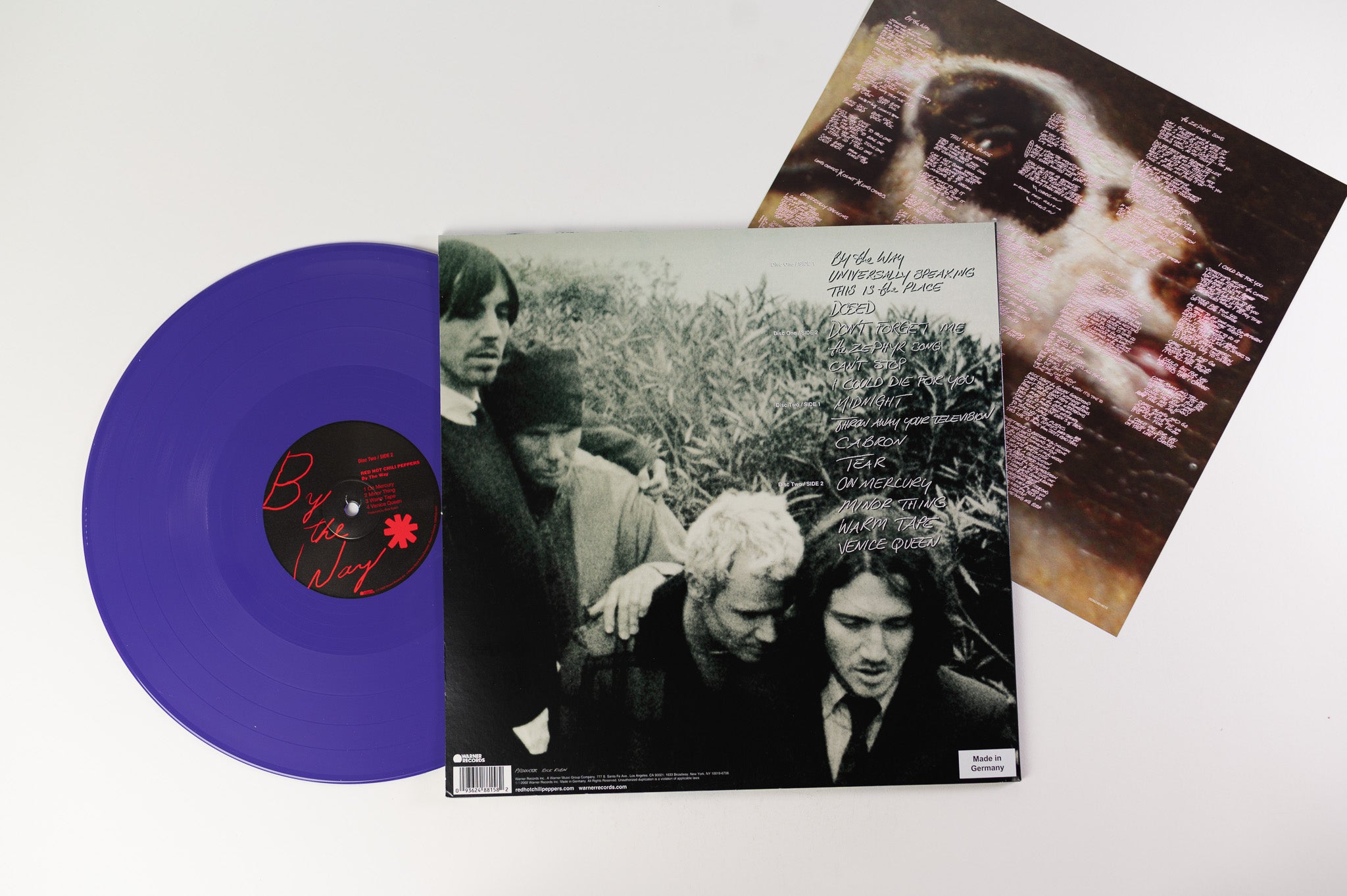 Red Hot Chili Peppers - By The Way on Warner Purple Vinyl Reissue