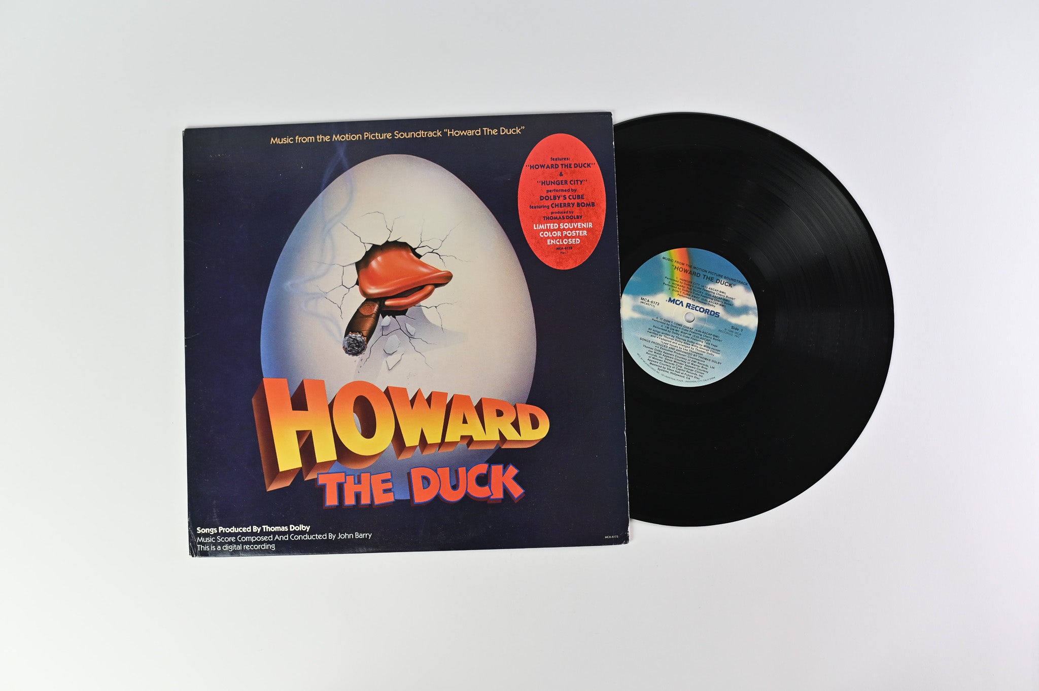 John Barry - Howard The Duck (Music From The Motion Picture Soundtrack) on MCA Records