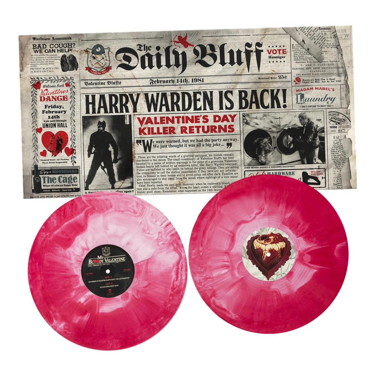 Paul Zaza - My Bloody Valentine [Red & White Vinyl]