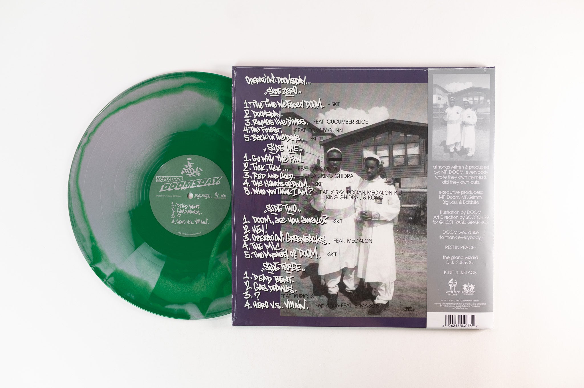 MF DOOM - Operation: Doomsday 25th Anniversary [Silver w/ Purple, Silv