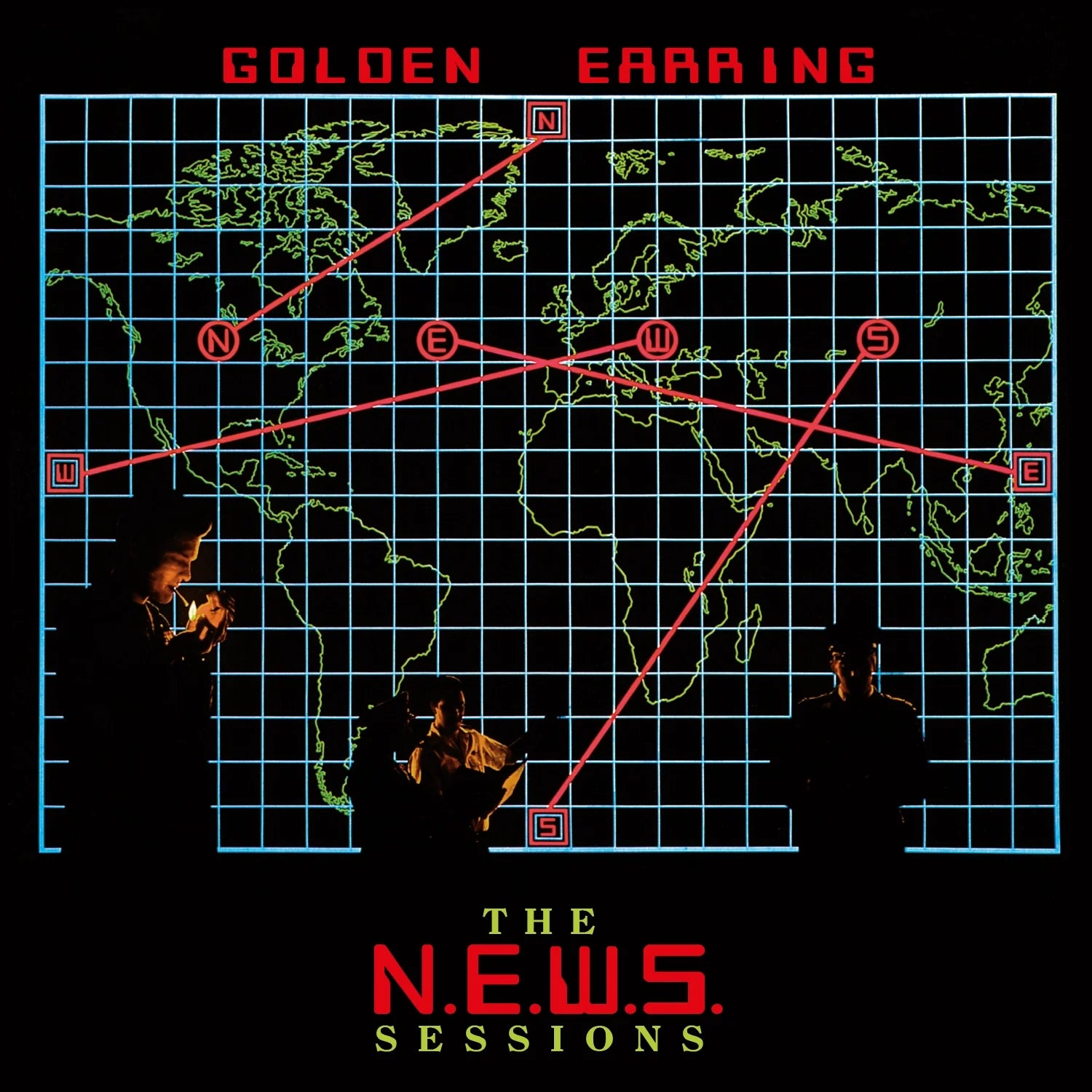Golden Earring - The N.E.W.S. Sessions [Import] [Red & Black Marbled Vinyl]