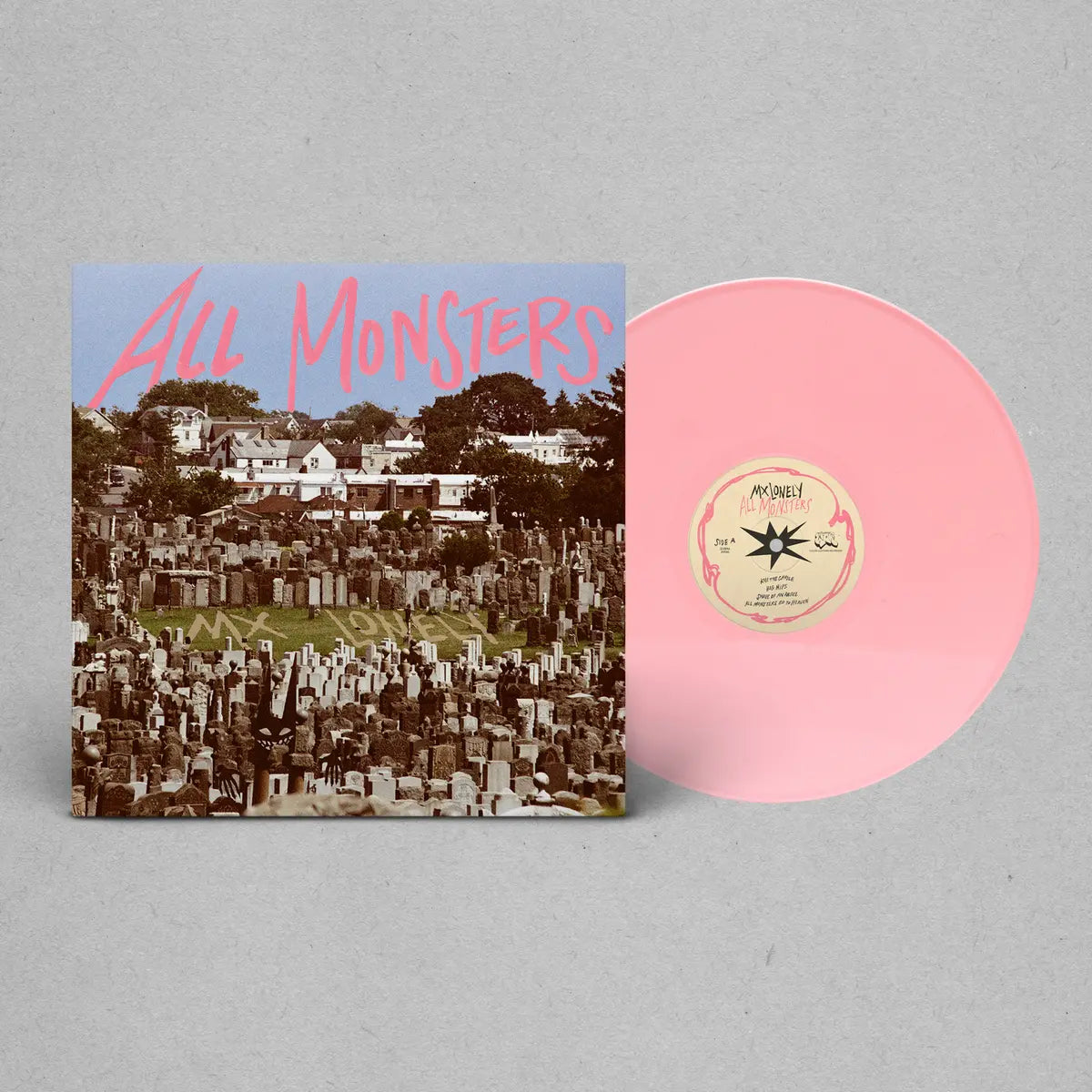 MX Lonely - All Monsters [Opaque Pink Vinyl]